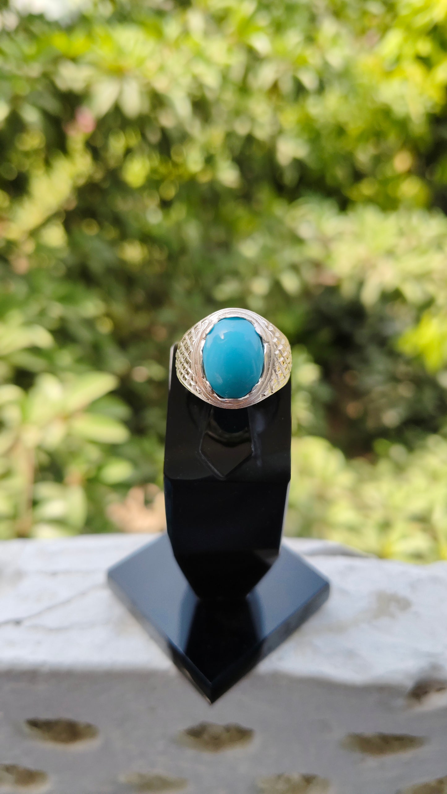 Original Irani Feroza Ring for Mens