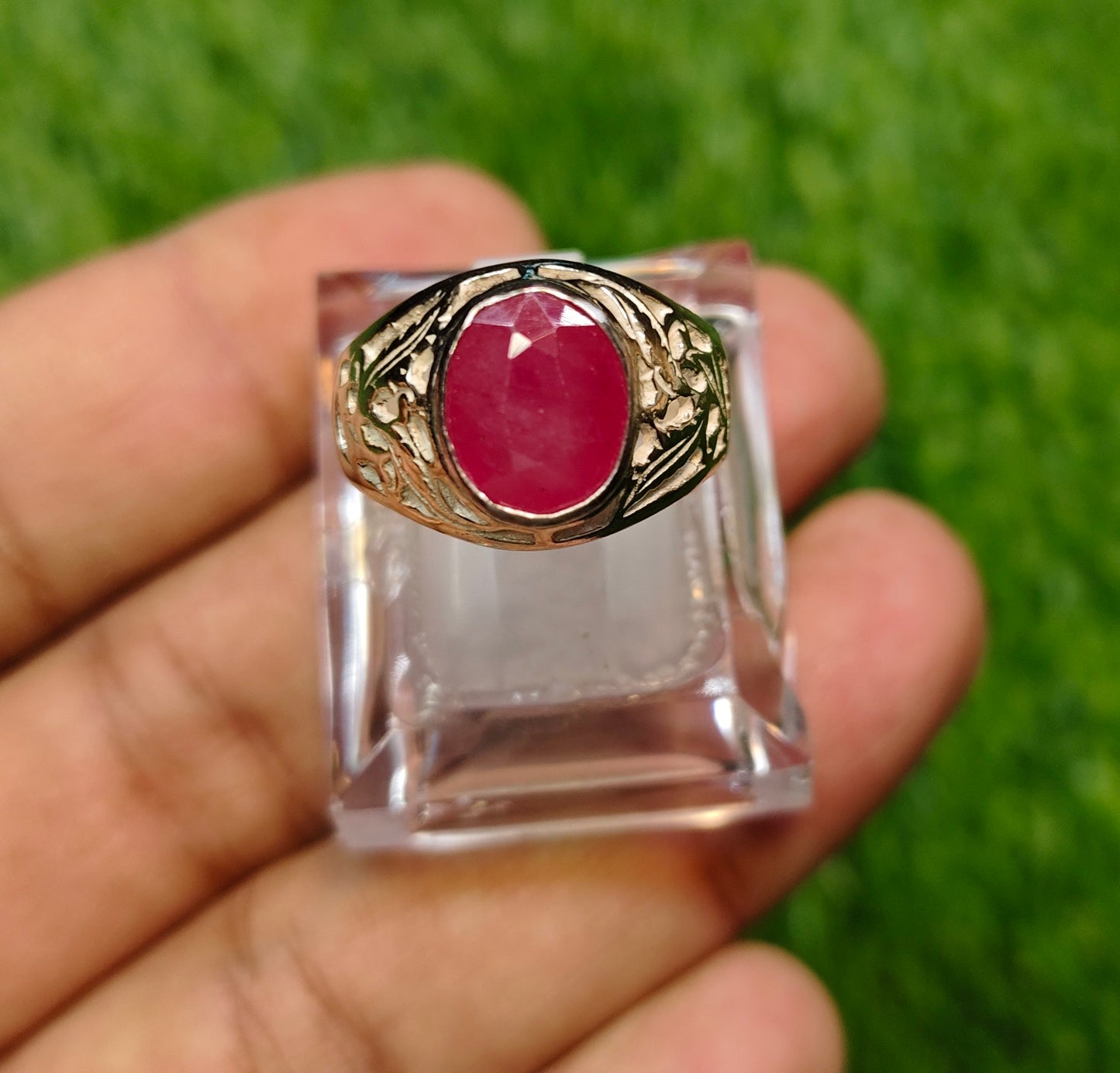 Natural Ruby Ring