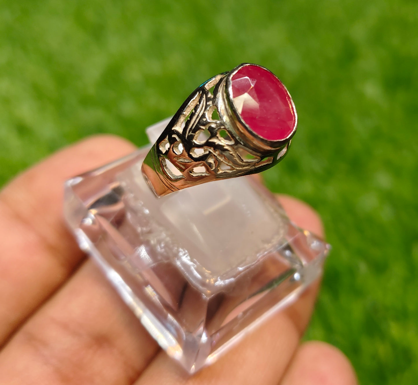 Natural Ruby Ring