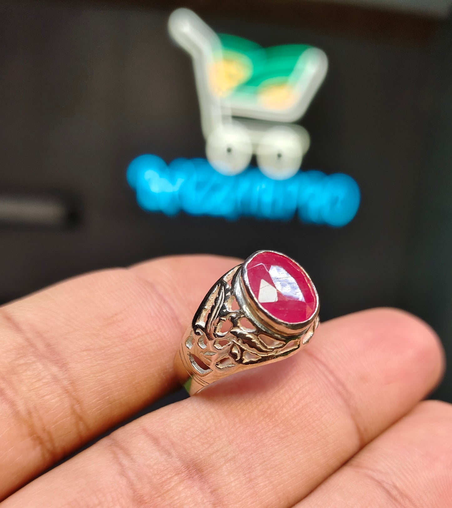 Natural Ruby Ring