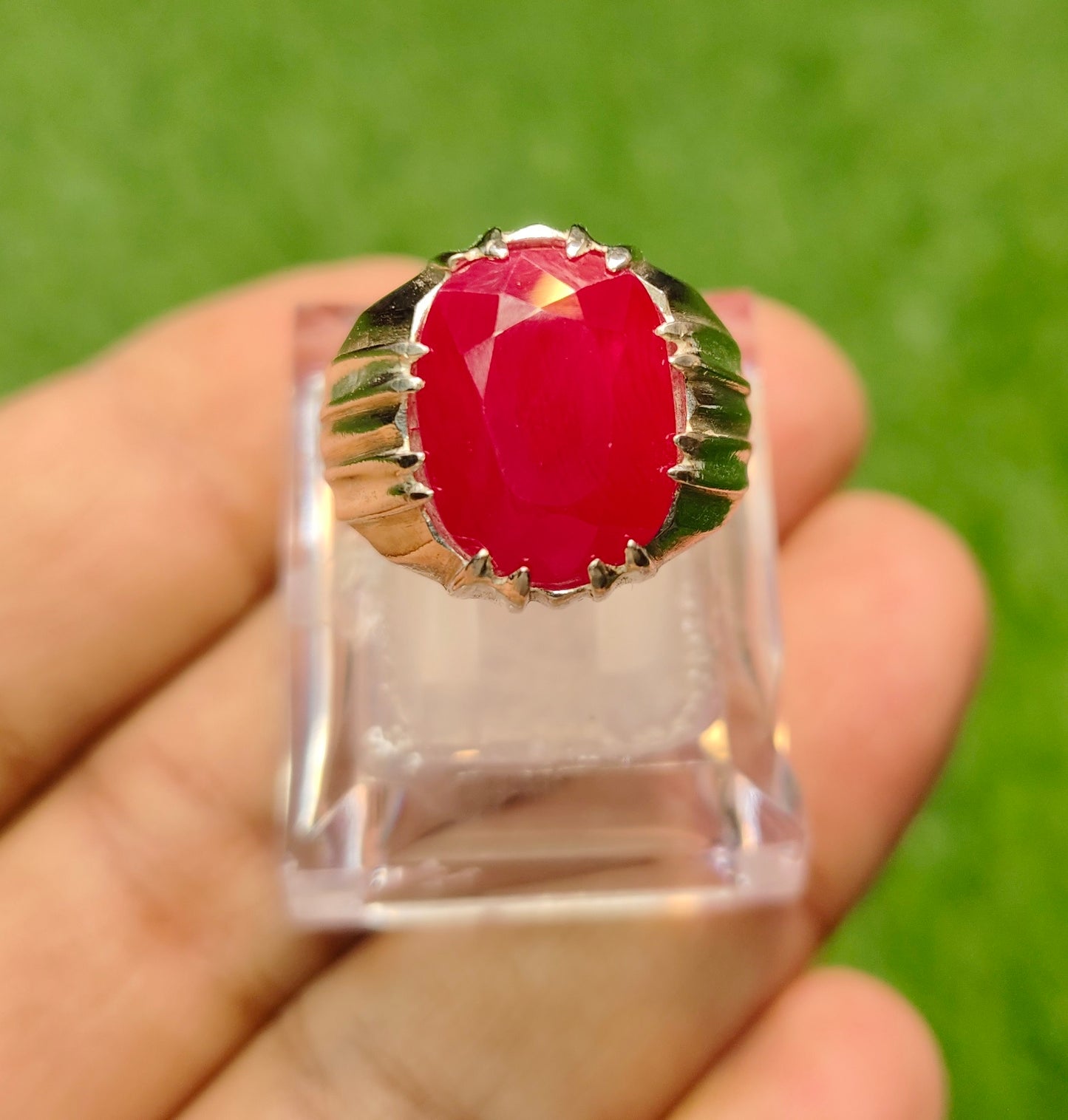 Natural Ruby Ring