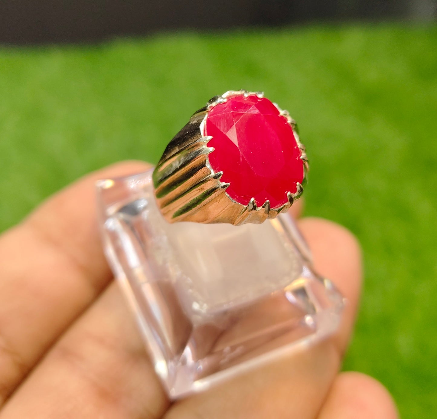 Natural Ruby Ring