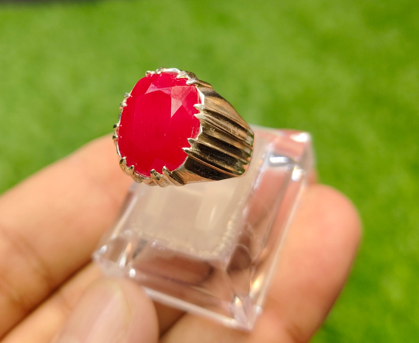 Natural Ruby Ring