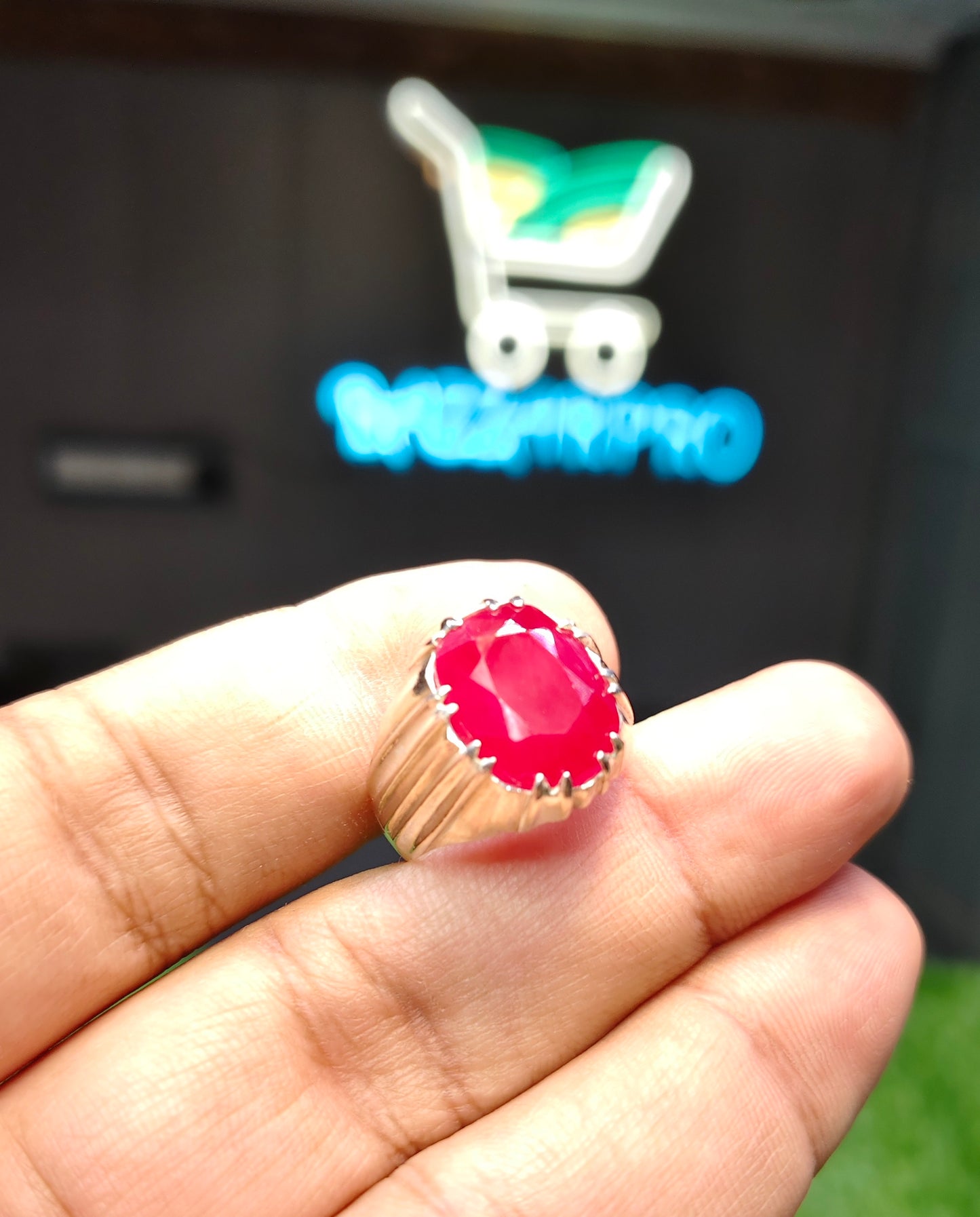 Natural Ruby Ring