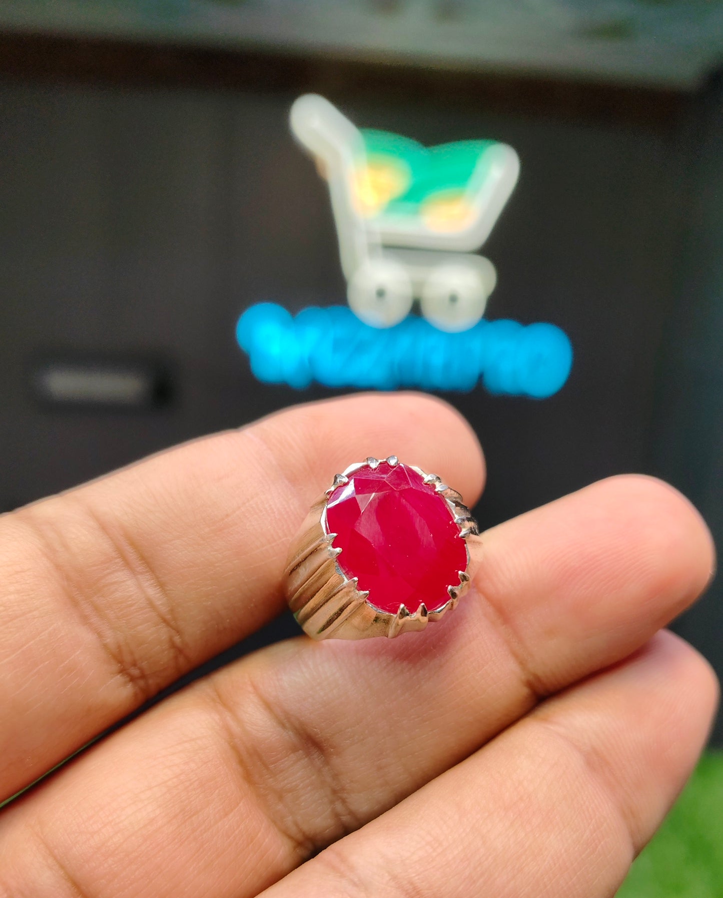 Natural Ruby Ring