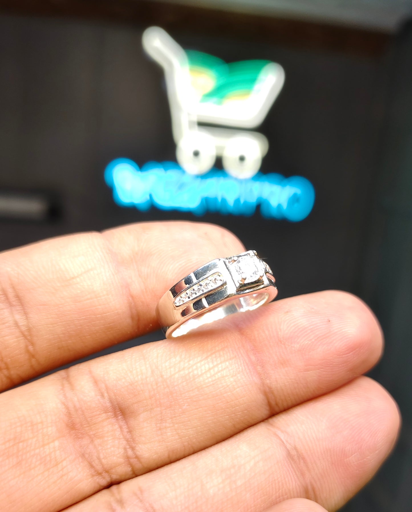 Natural  Zircon Ring