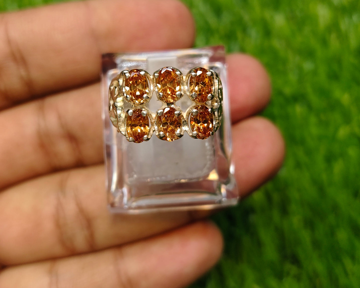 Natural Champion Zircon Ring