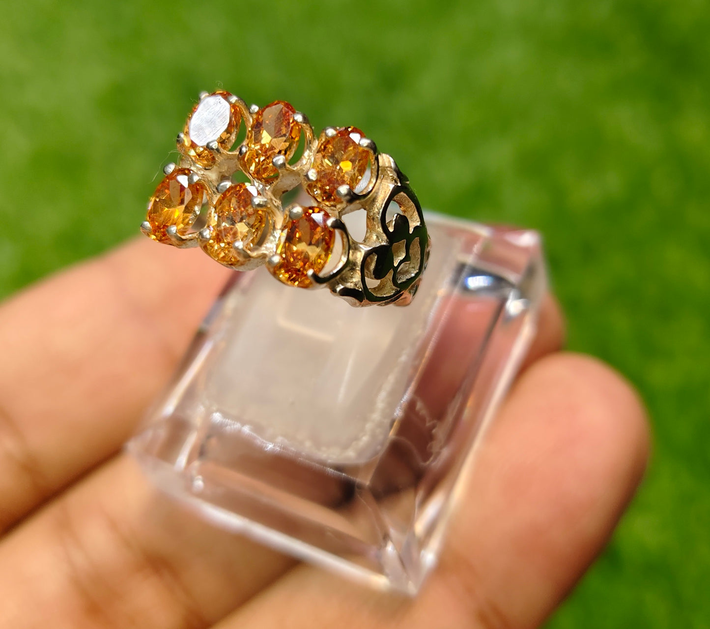 Natural Champion Zircon Ring