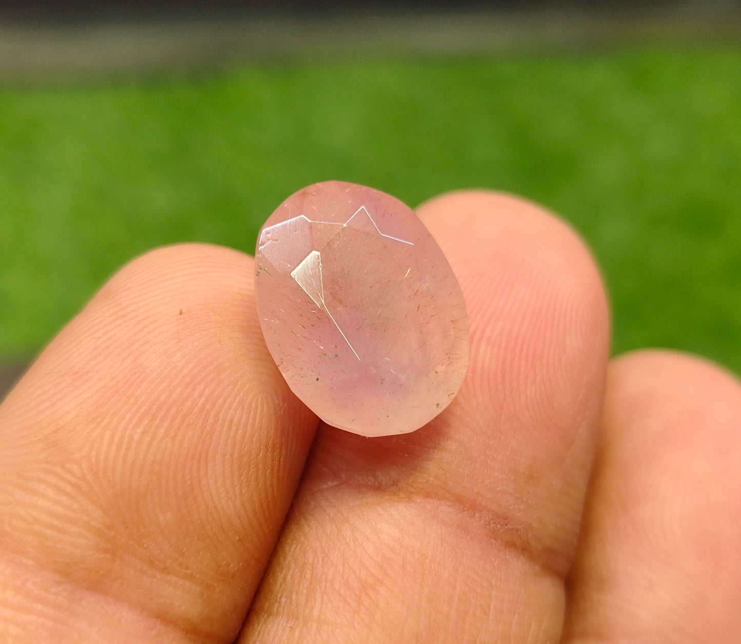 Natural Rose Quartz With Lab Certificate