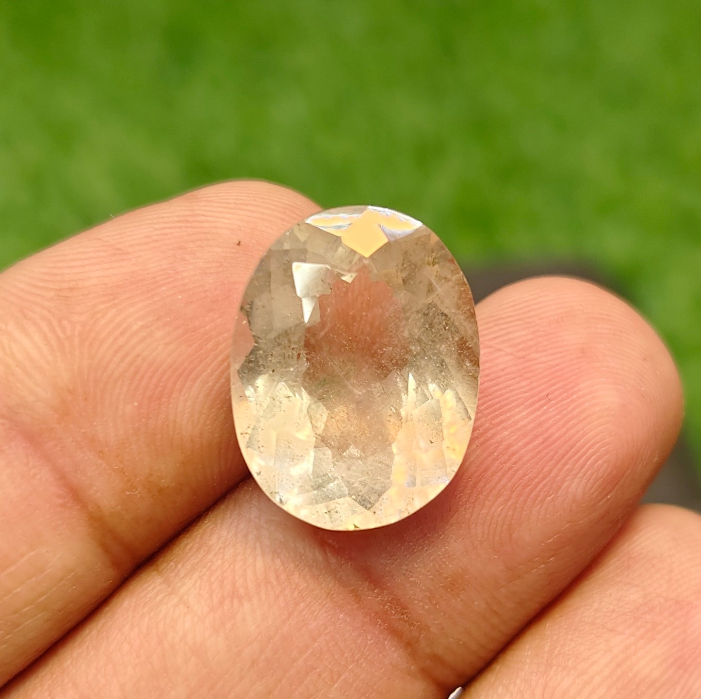 Natural Golden Topaz With Lab Certificate