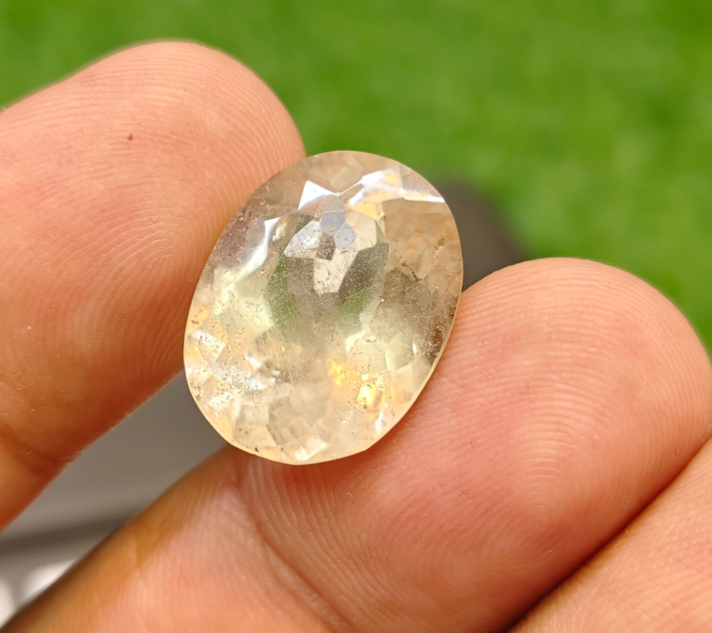 Natural Golden Topaz With Lab Certificate