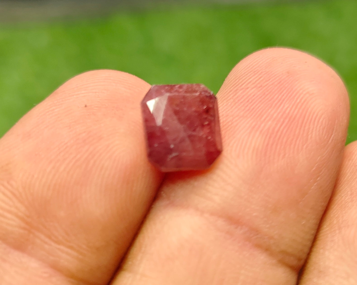 Natural Ruby With Lab Certificate