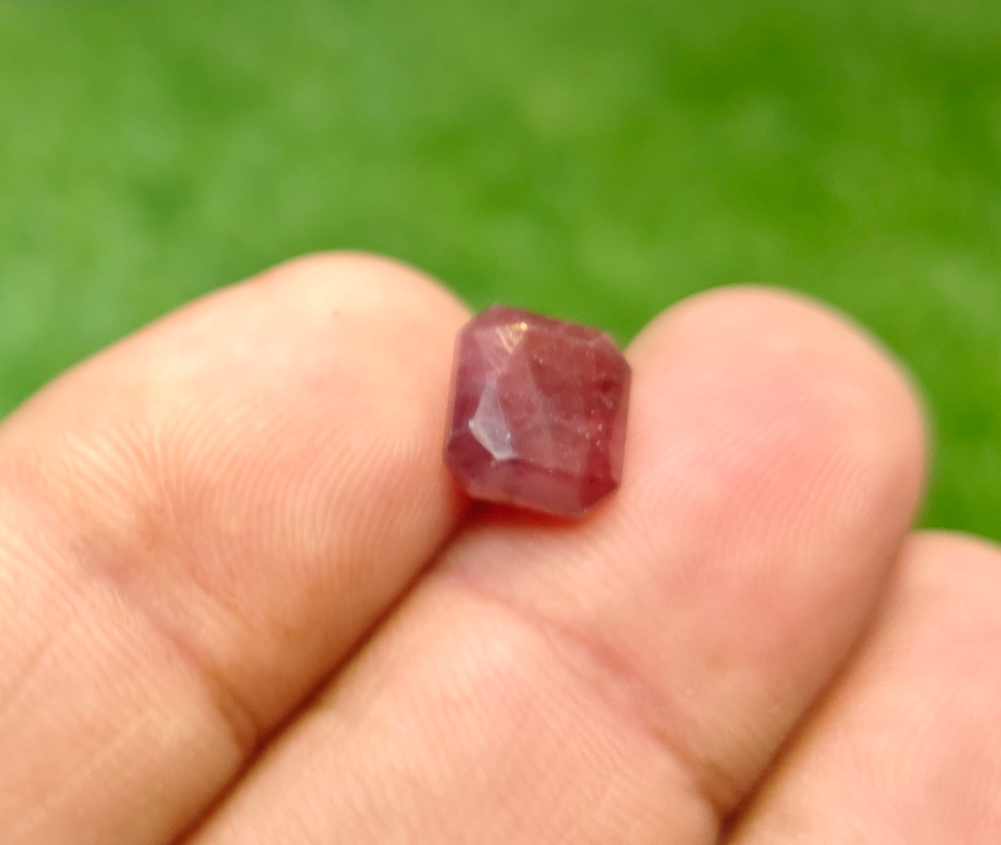 Natural Ruby With Lab Certificate