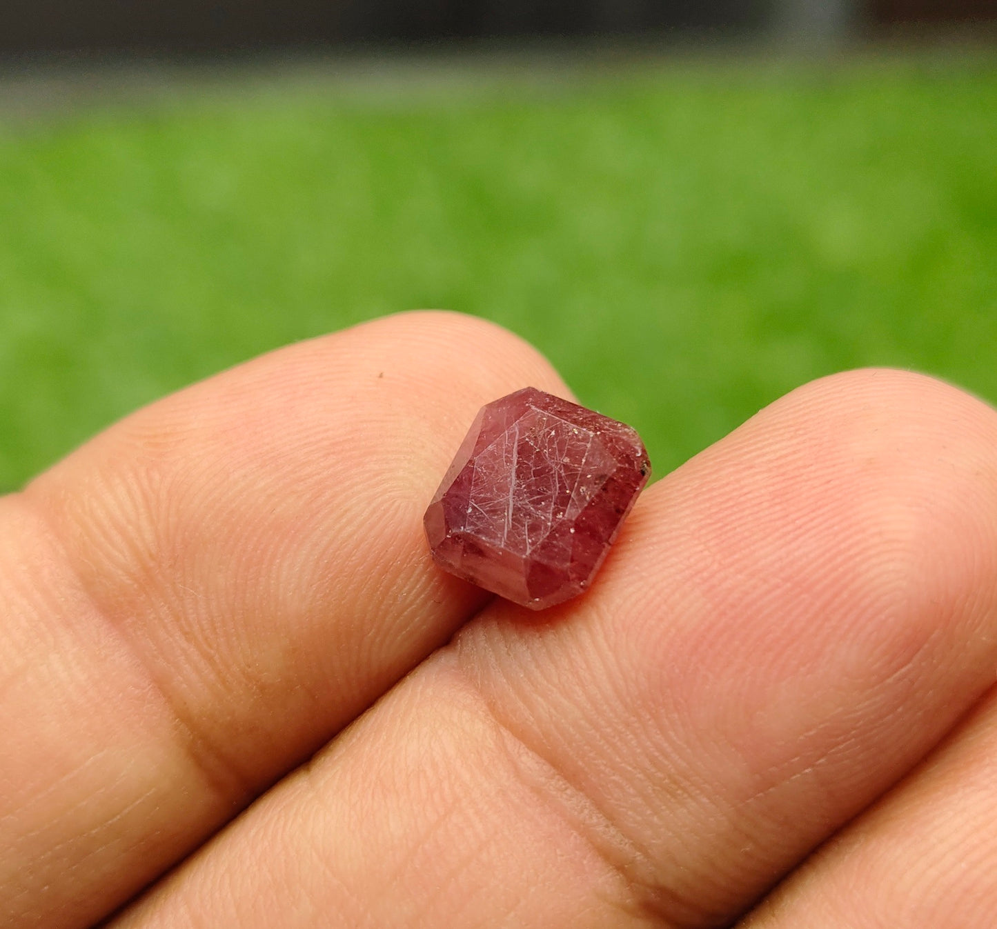 Natural Ruby With Lab Certificate