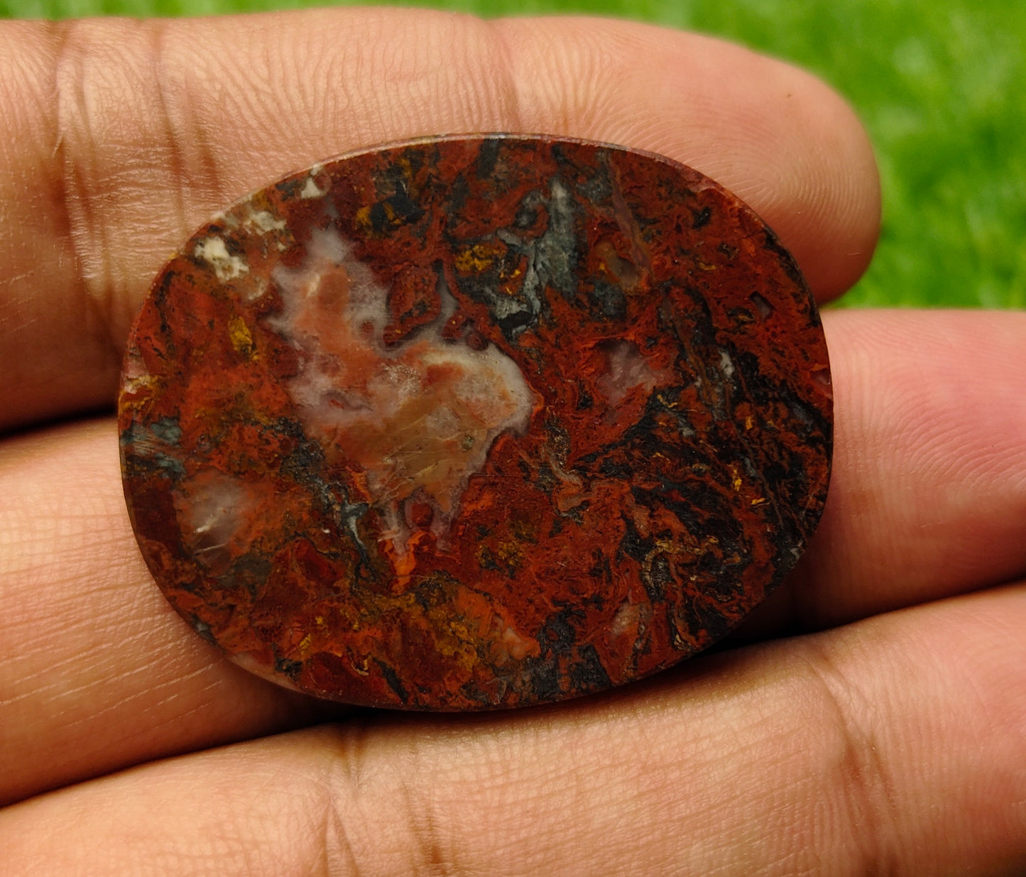 Natural Jasper With Lab Certificate