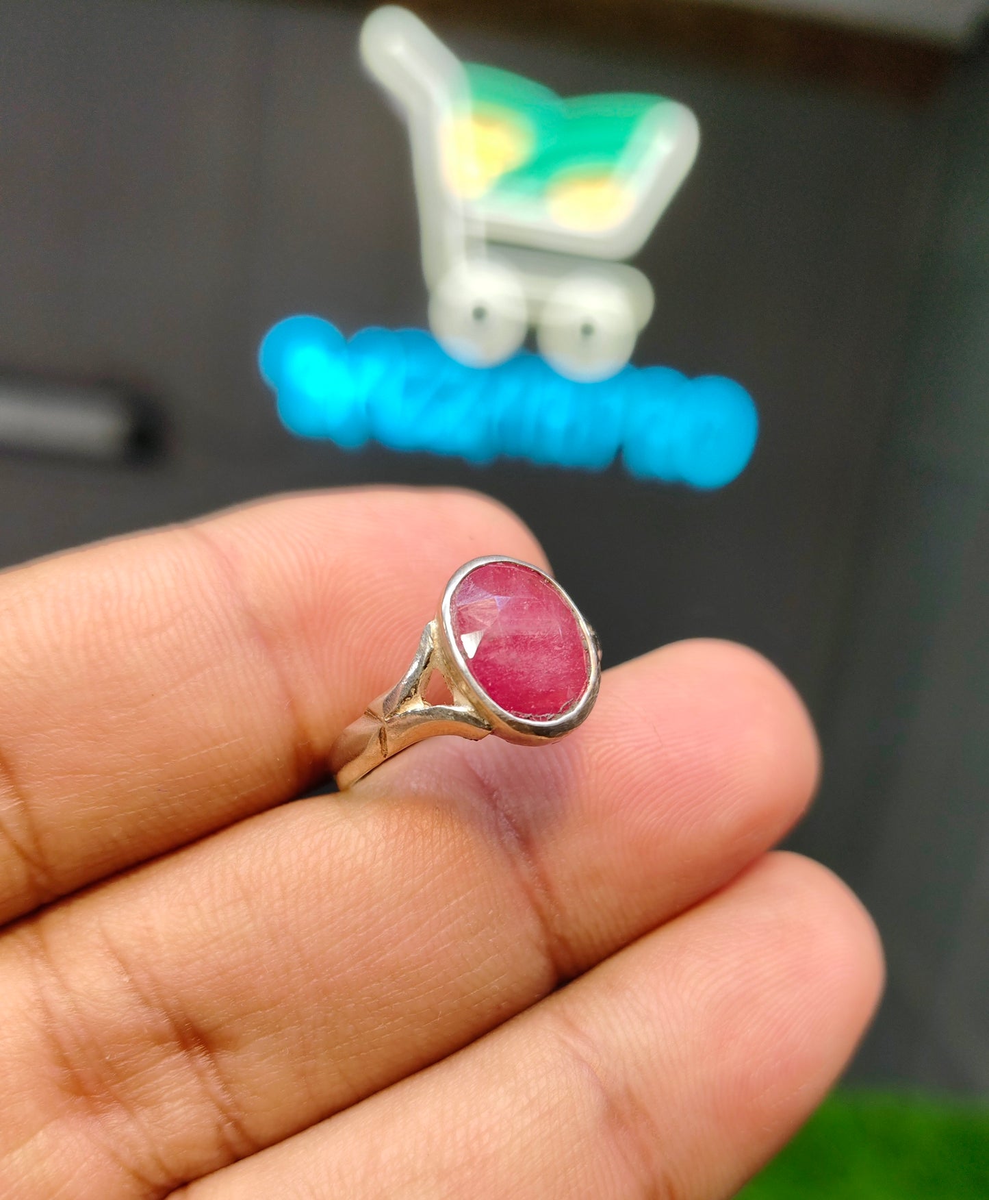 Natural Ruby Ring