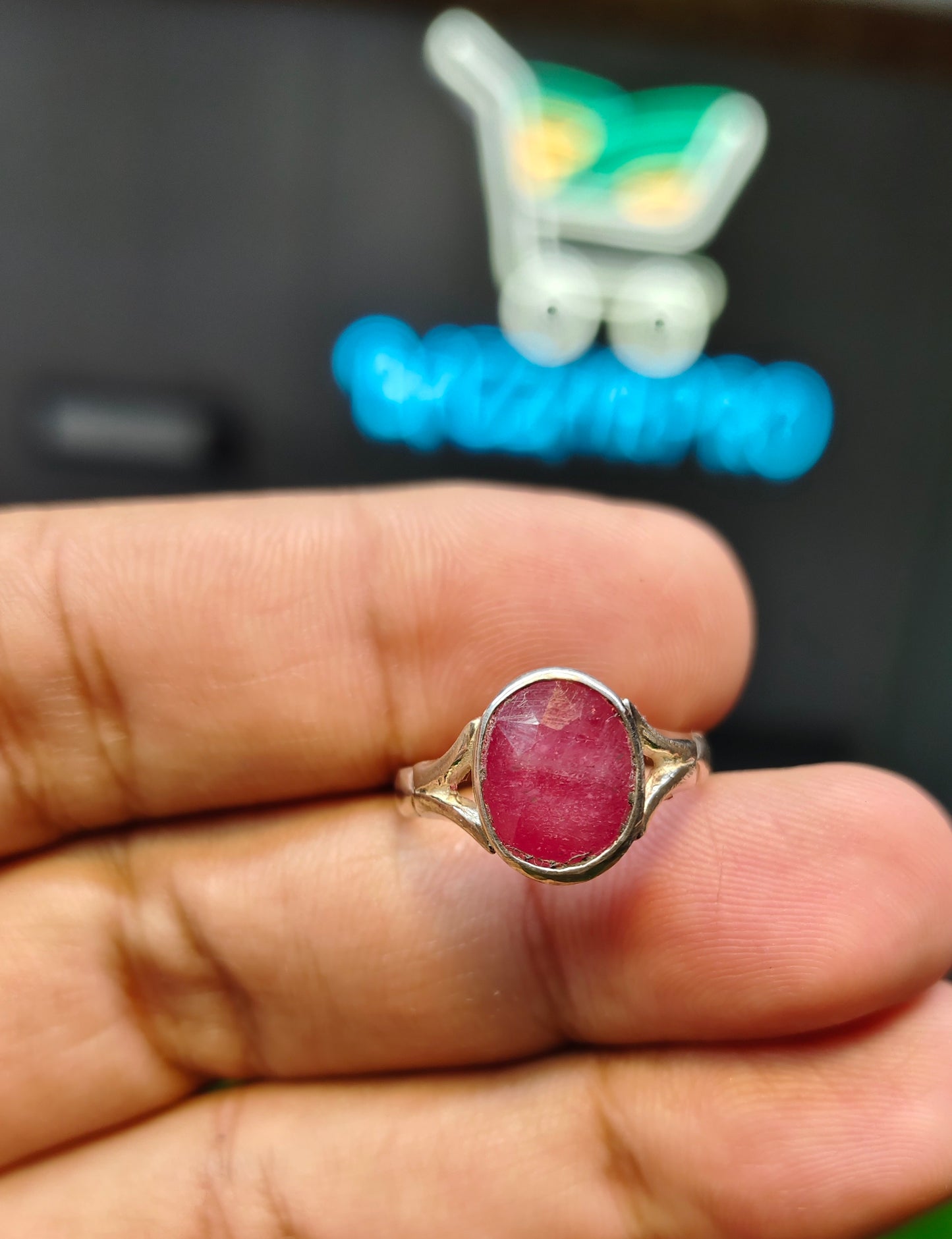 Natural Ruby Ring