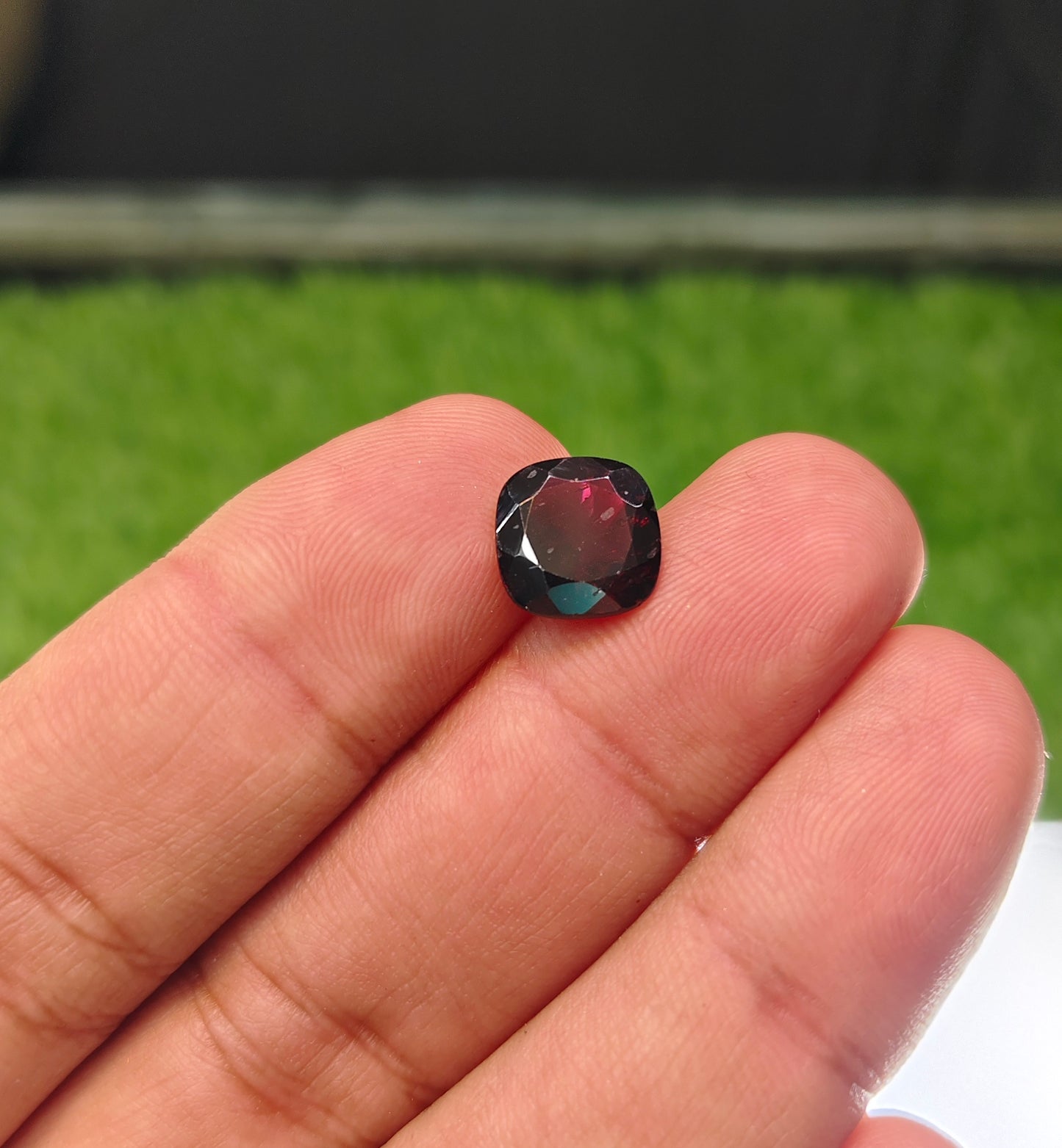 Natural Garnet With Lab Certificate