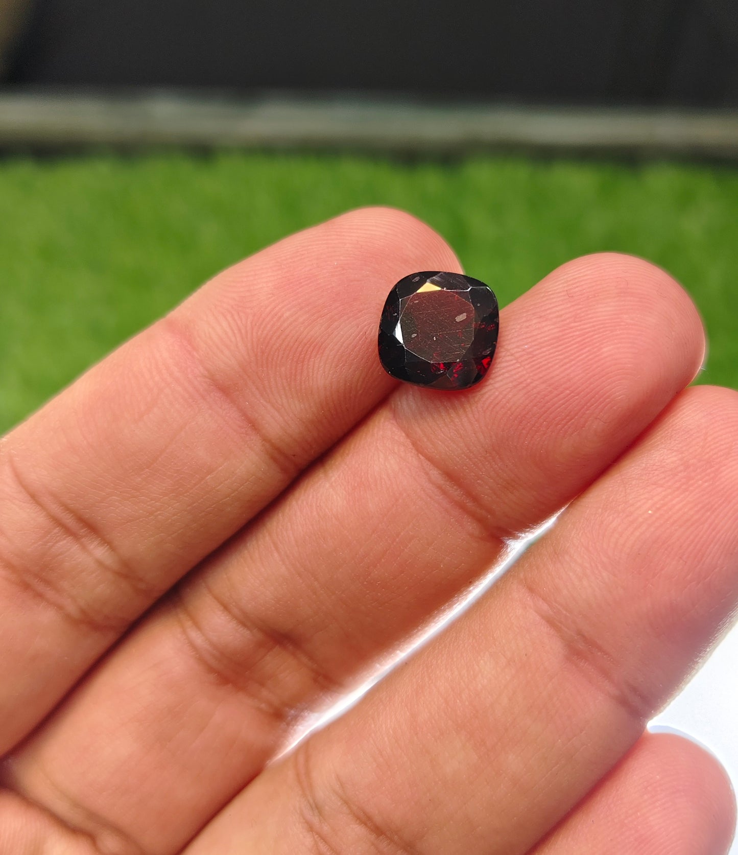 Natural Garnet With Lab Certificate