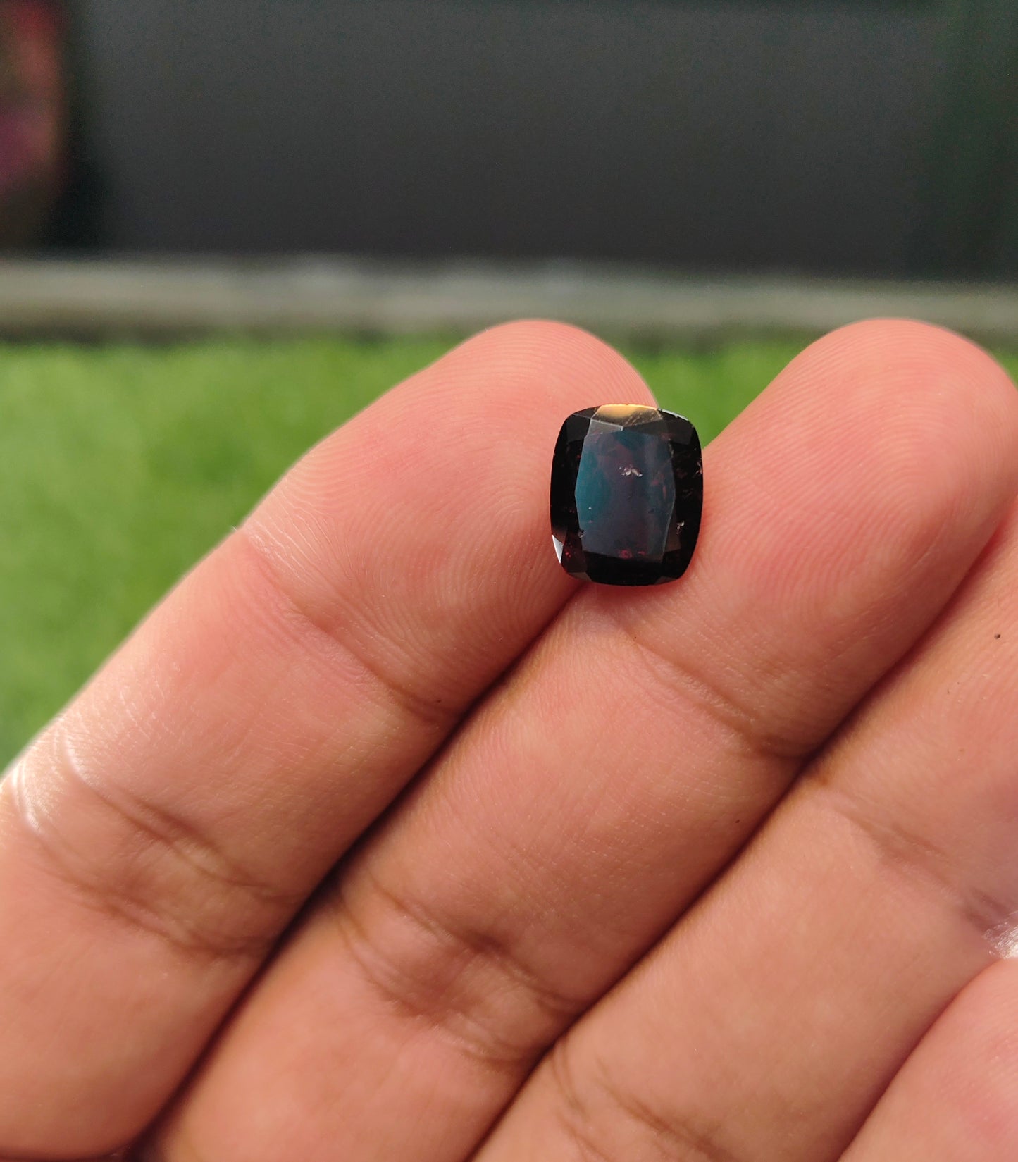 Natural Garnet With Lab Certificate