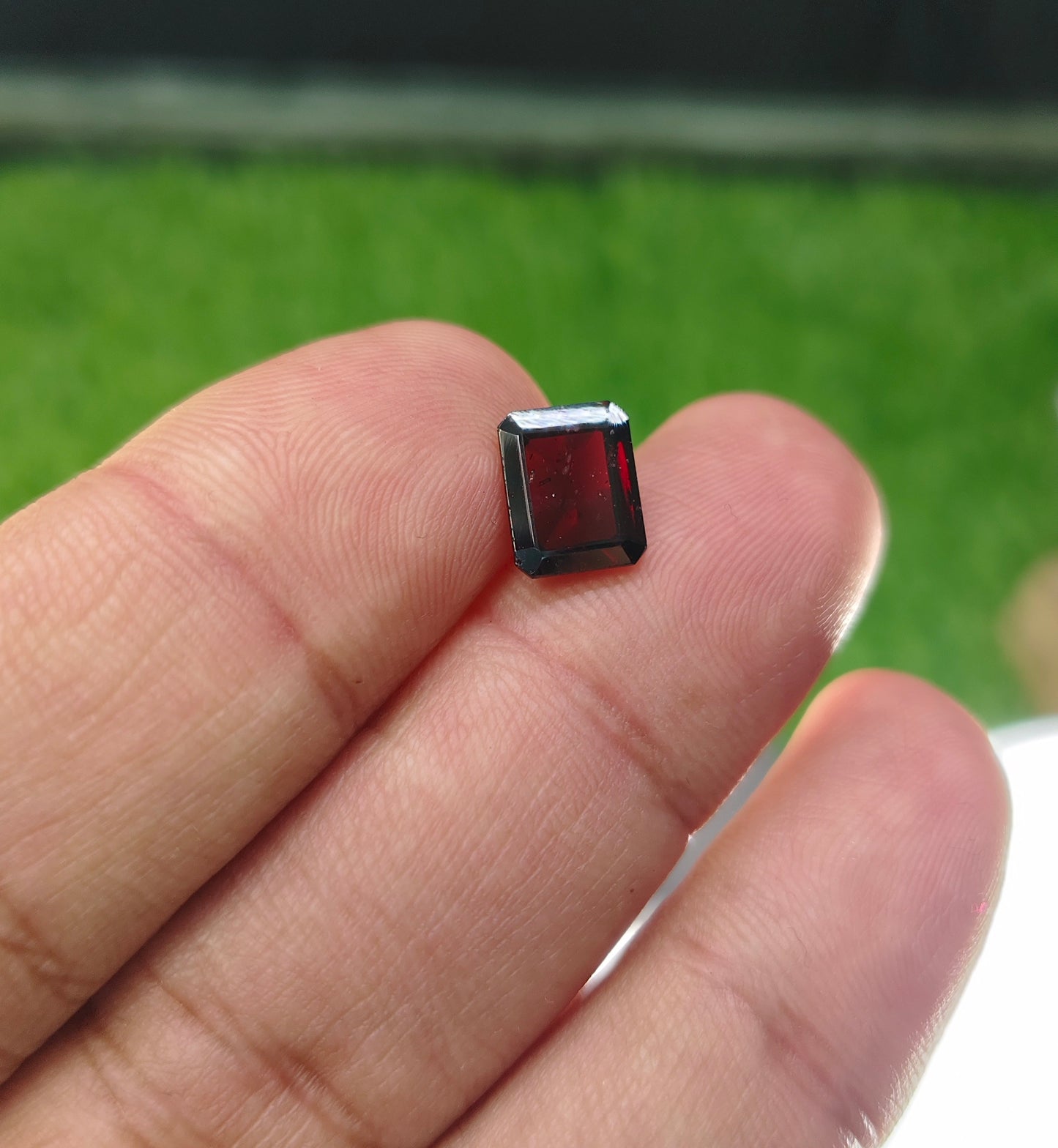 Natural Garnet With Lab Certificate