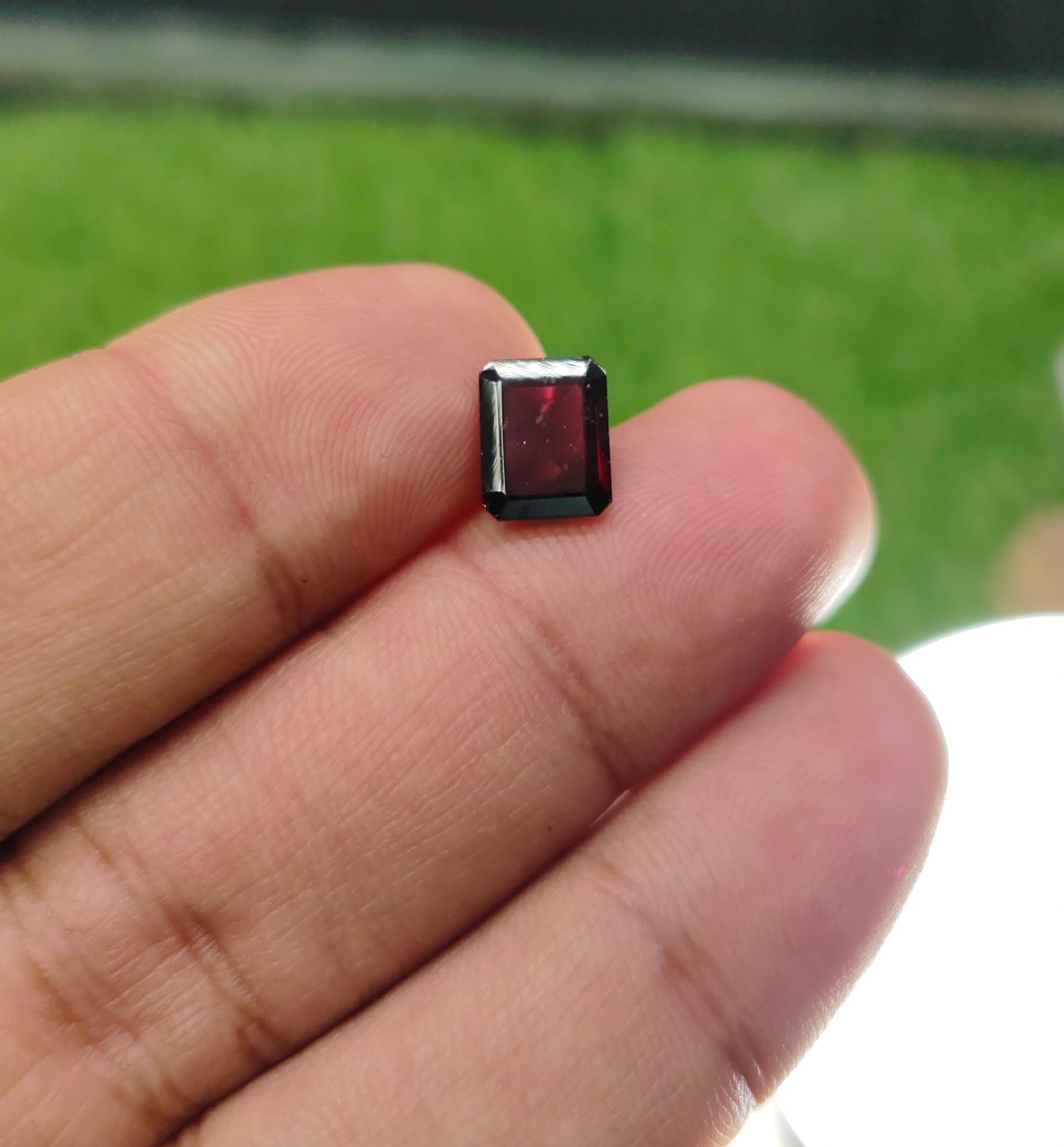 Natural Garnet With Lab Certificate