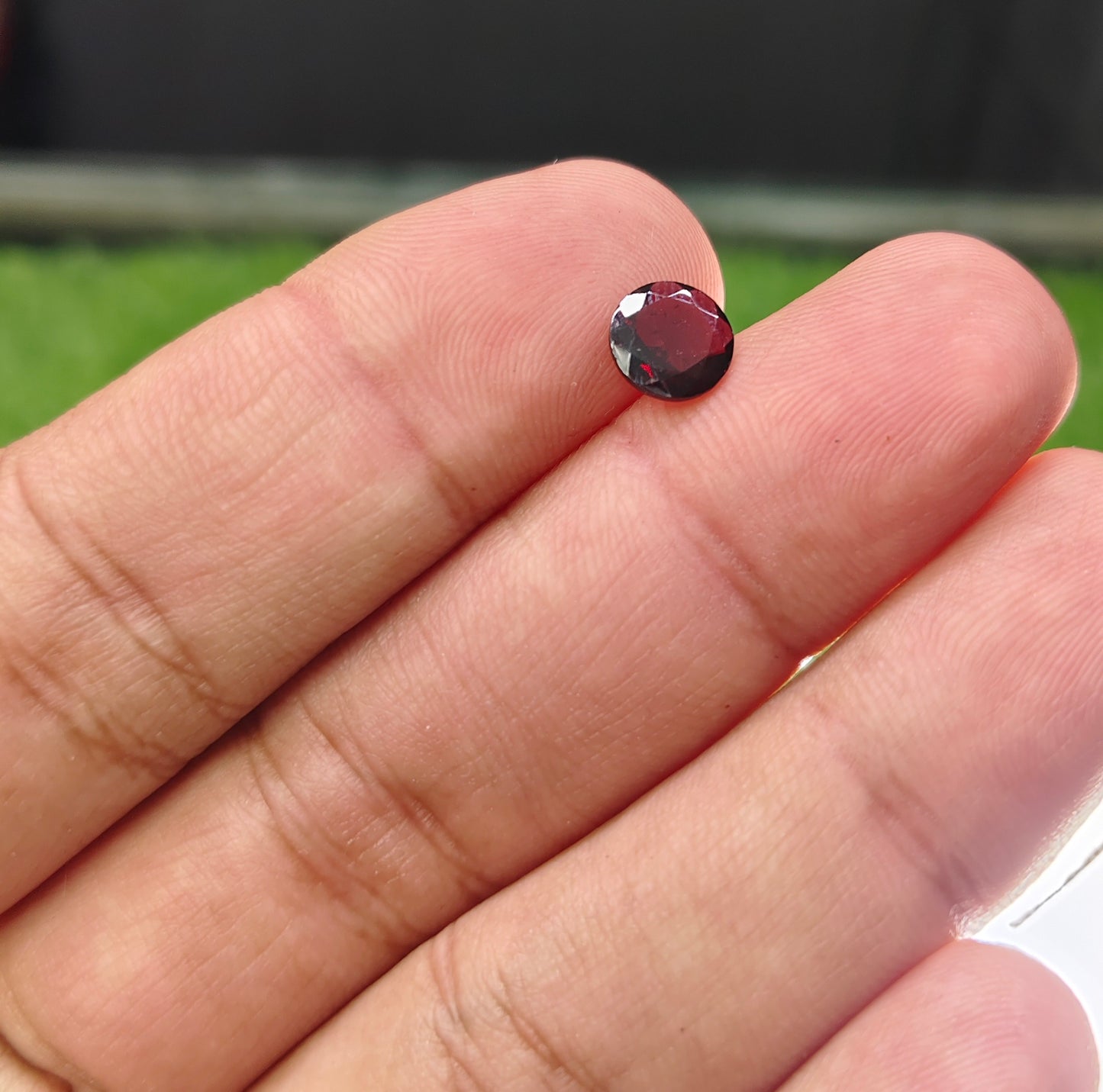 Natural Garnet With Lab Certificate