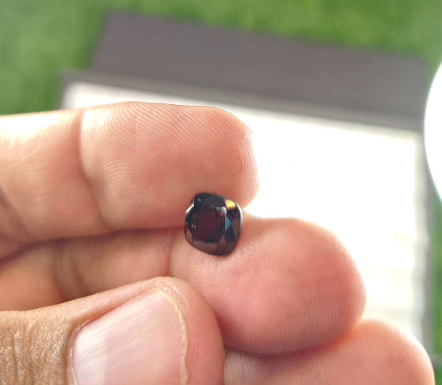 Natural Garnet With Lab Certificate