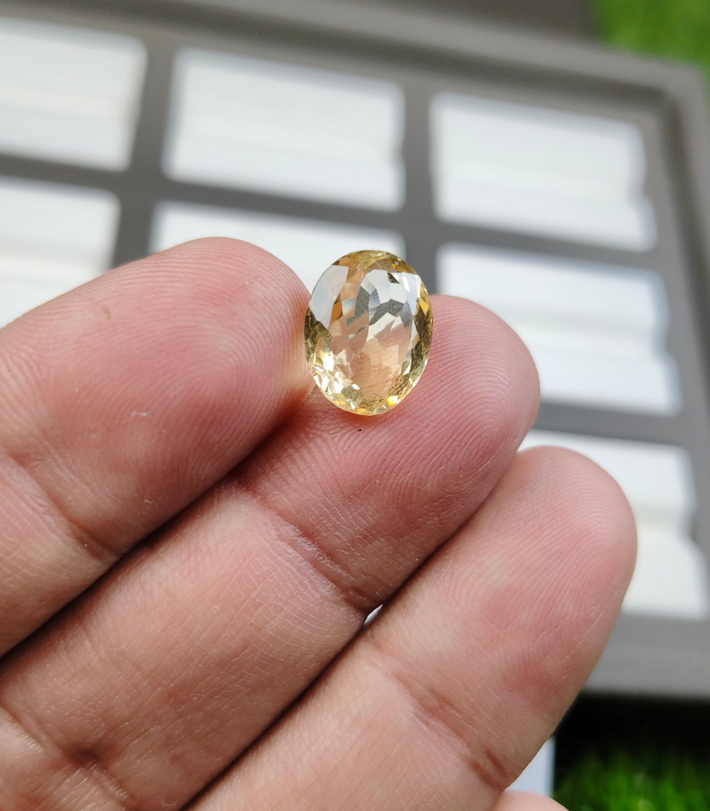 Natural Citrine With Lab Certificate