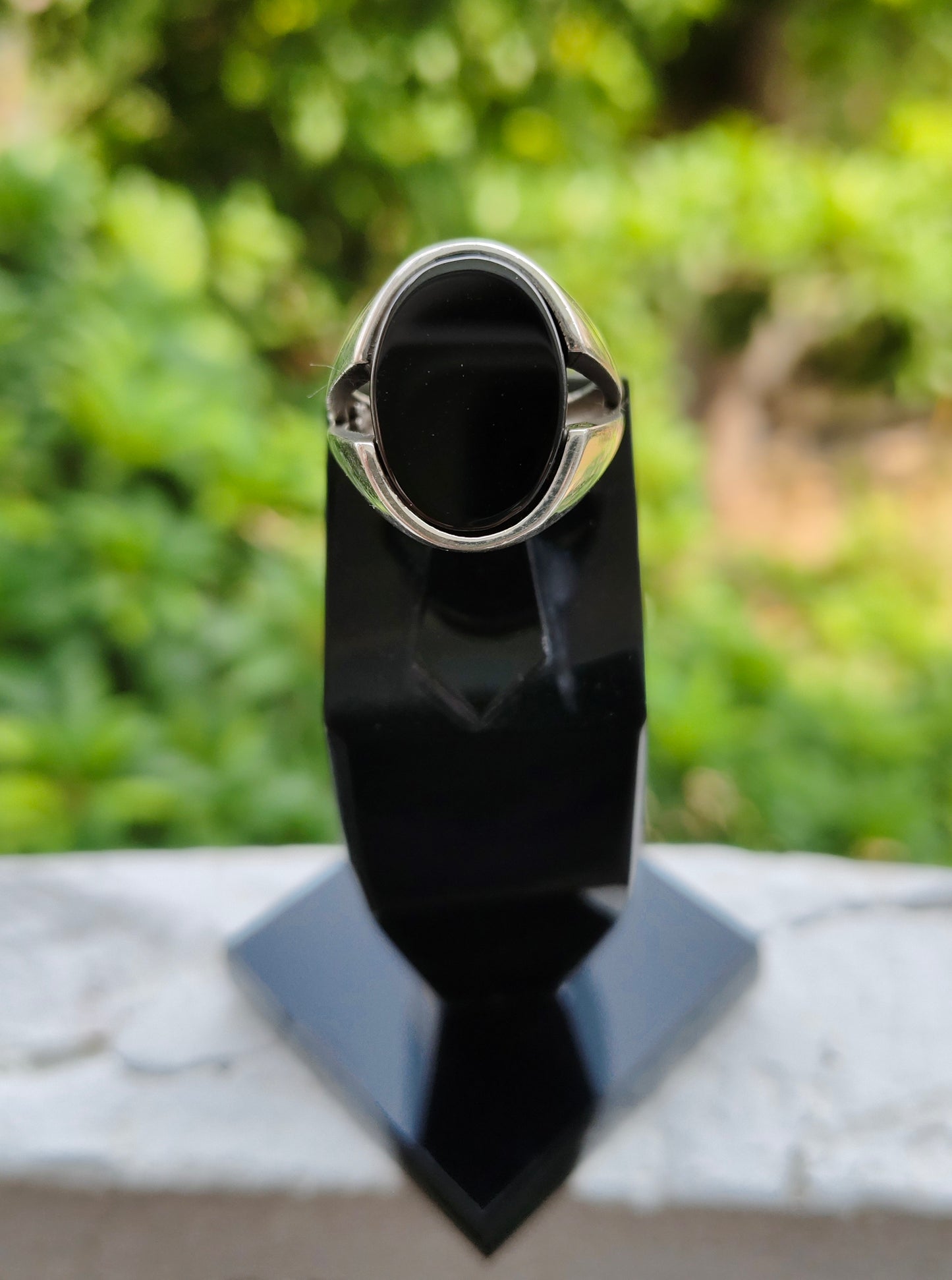 Black Aqeeq Turkish Ring For Men (Best for Gift)