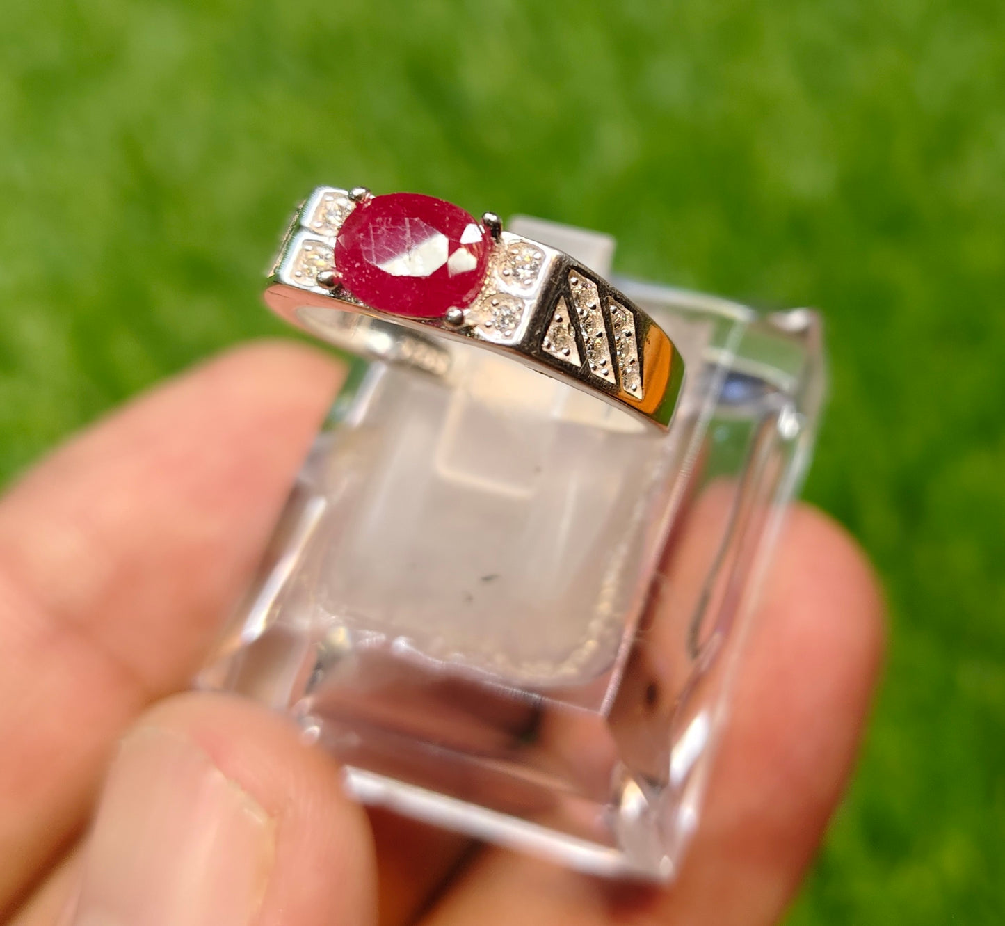 Natural Ruby Ring