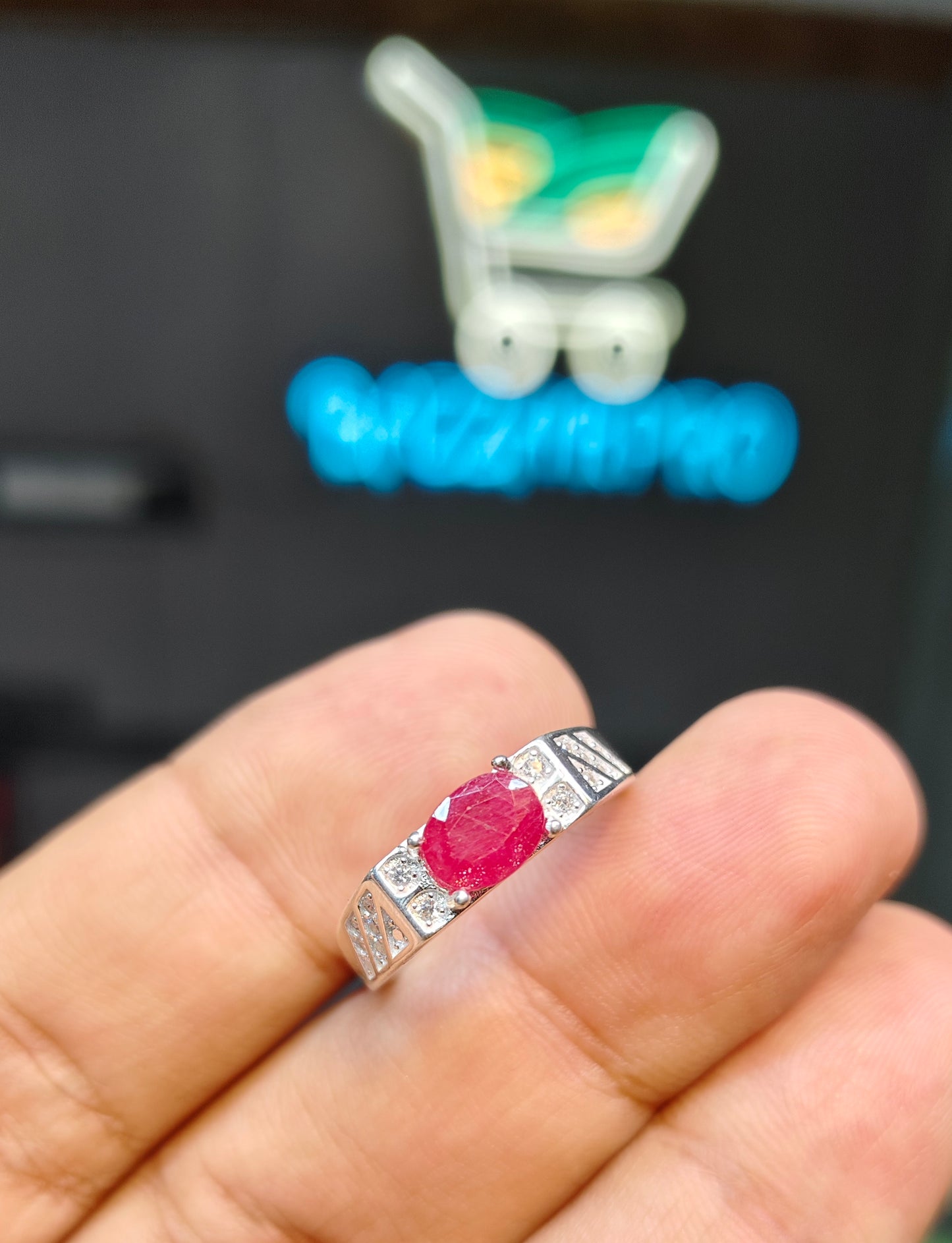 Natural Ruby Ring