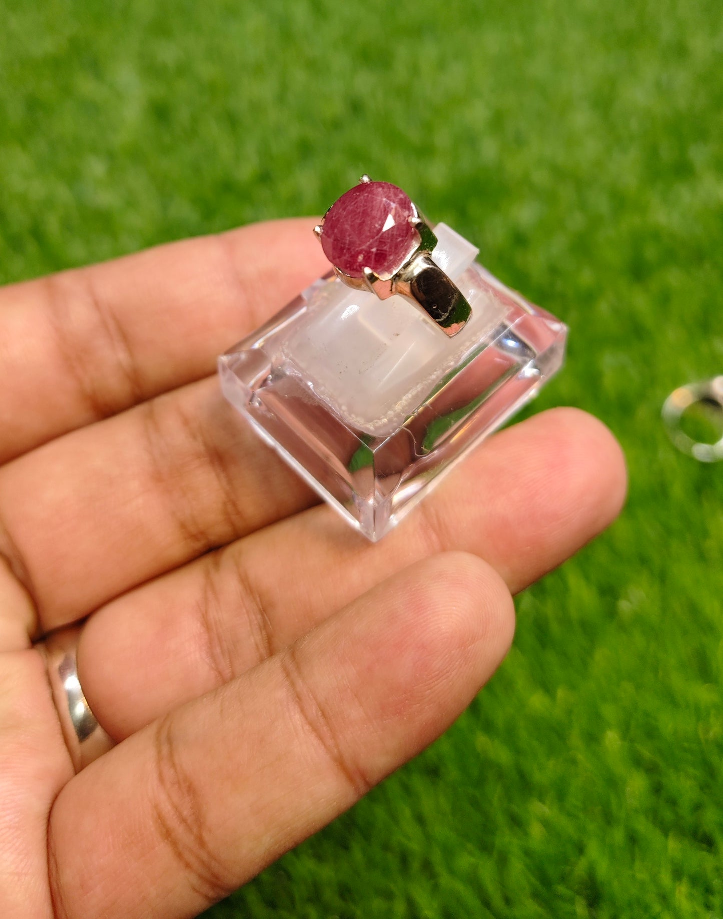 Natural Ruby Ring For Men