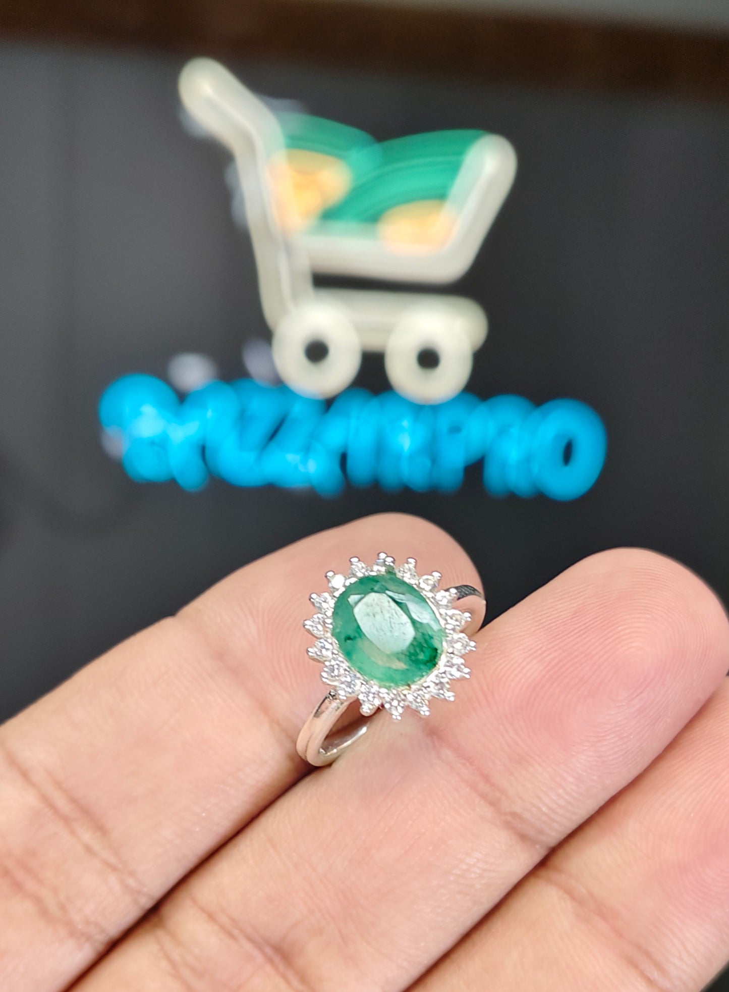 Zamurd Ring For Ladies