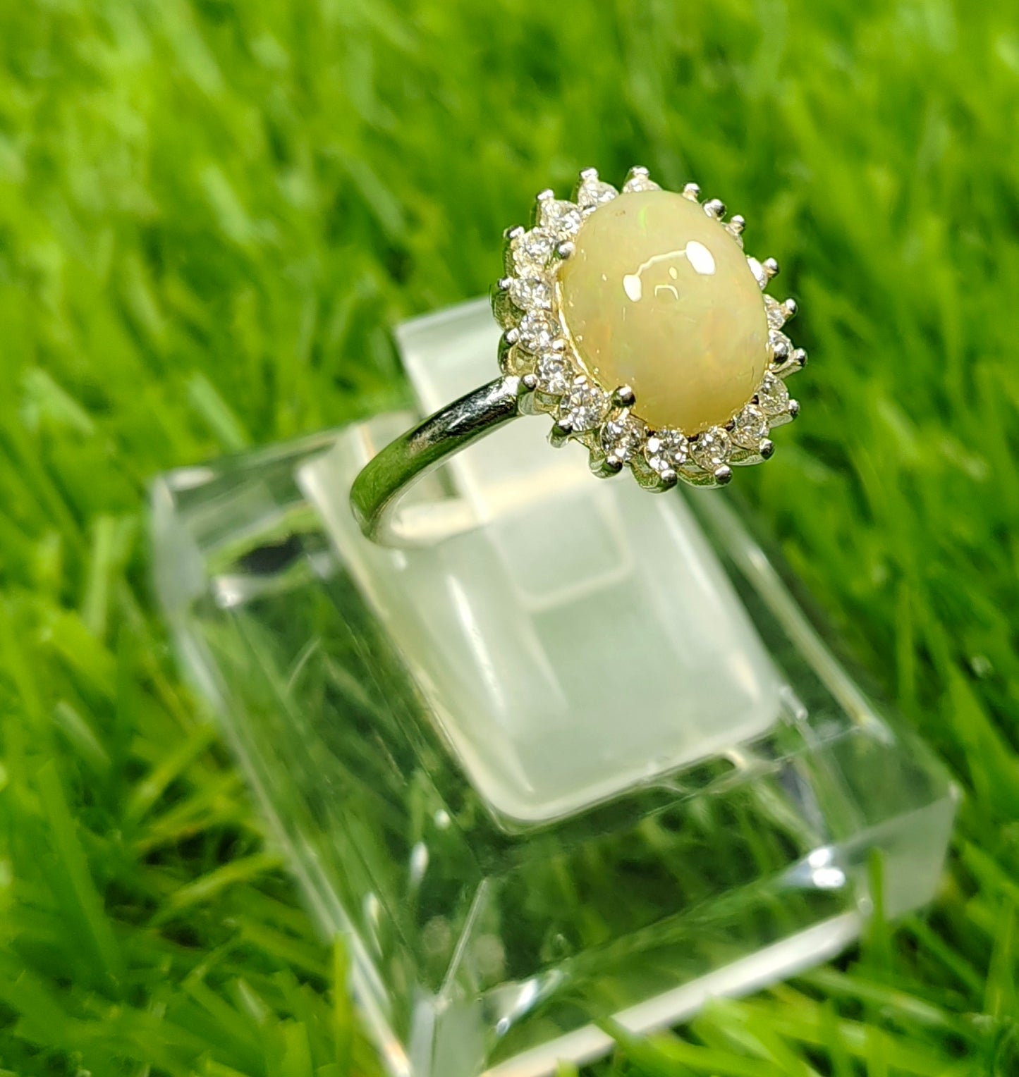 Opal Ring For Ladies