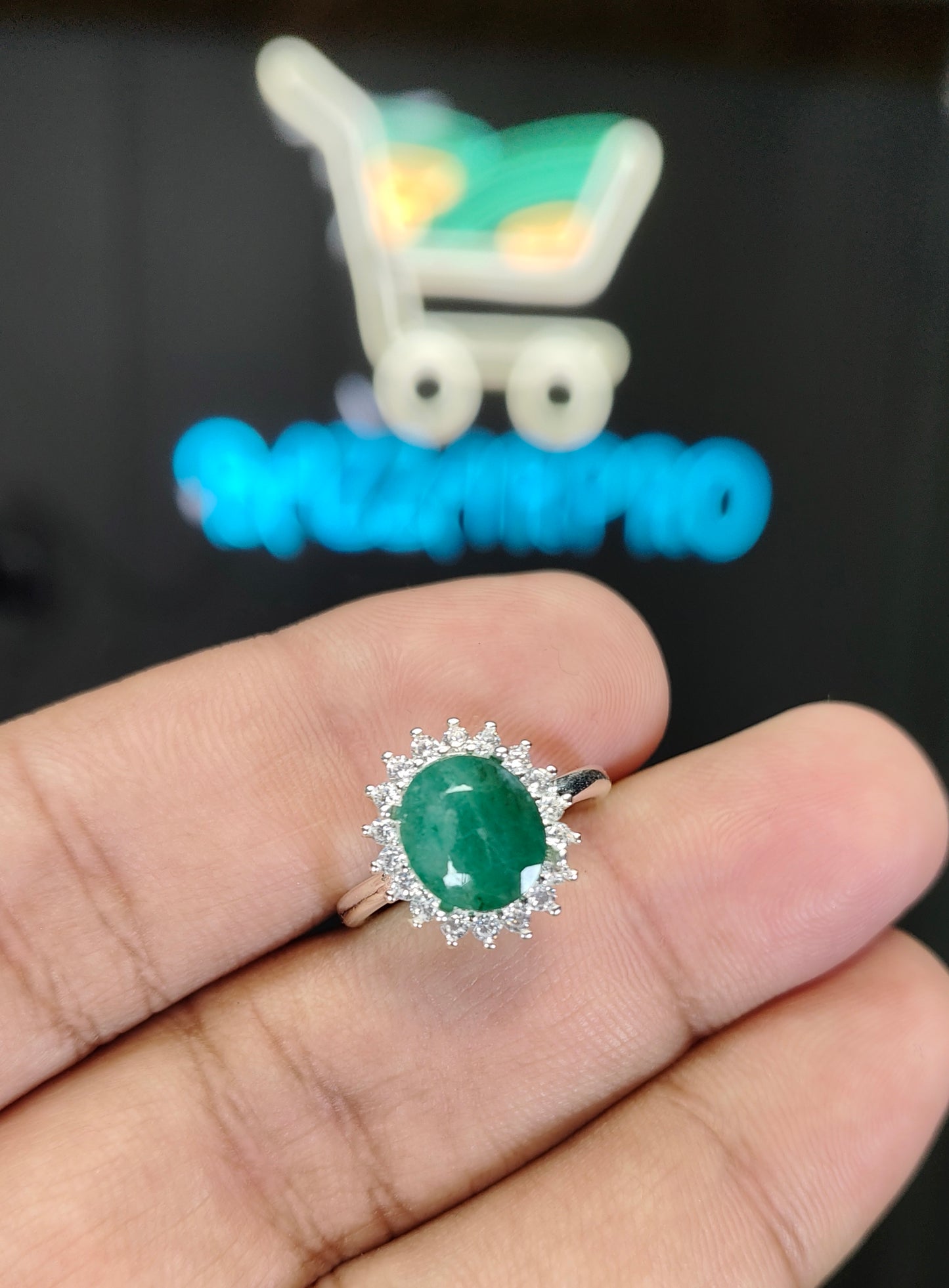 Zamurd Ring For Ladies