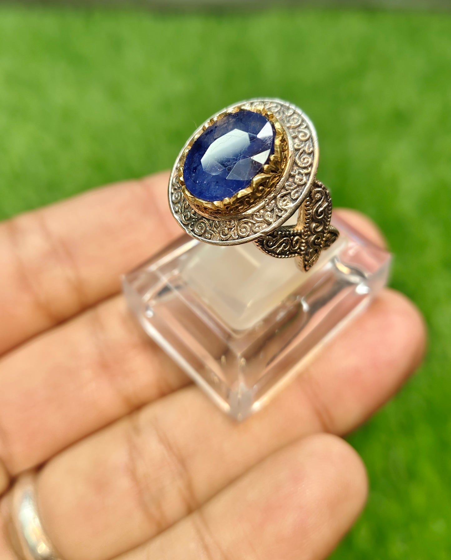 Premium Quality Neelam Ring