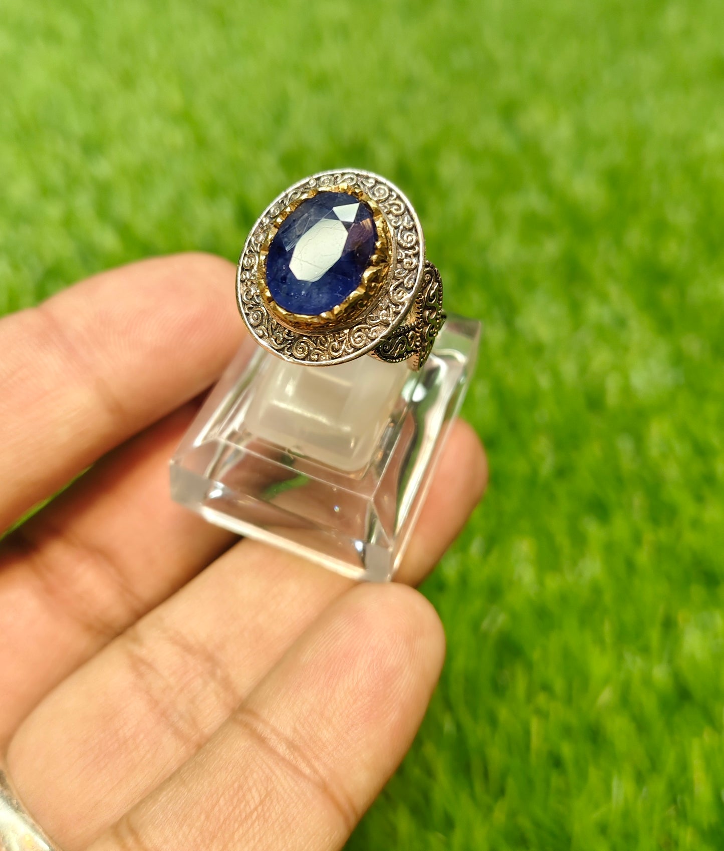 Premium Quality Neelam Ring