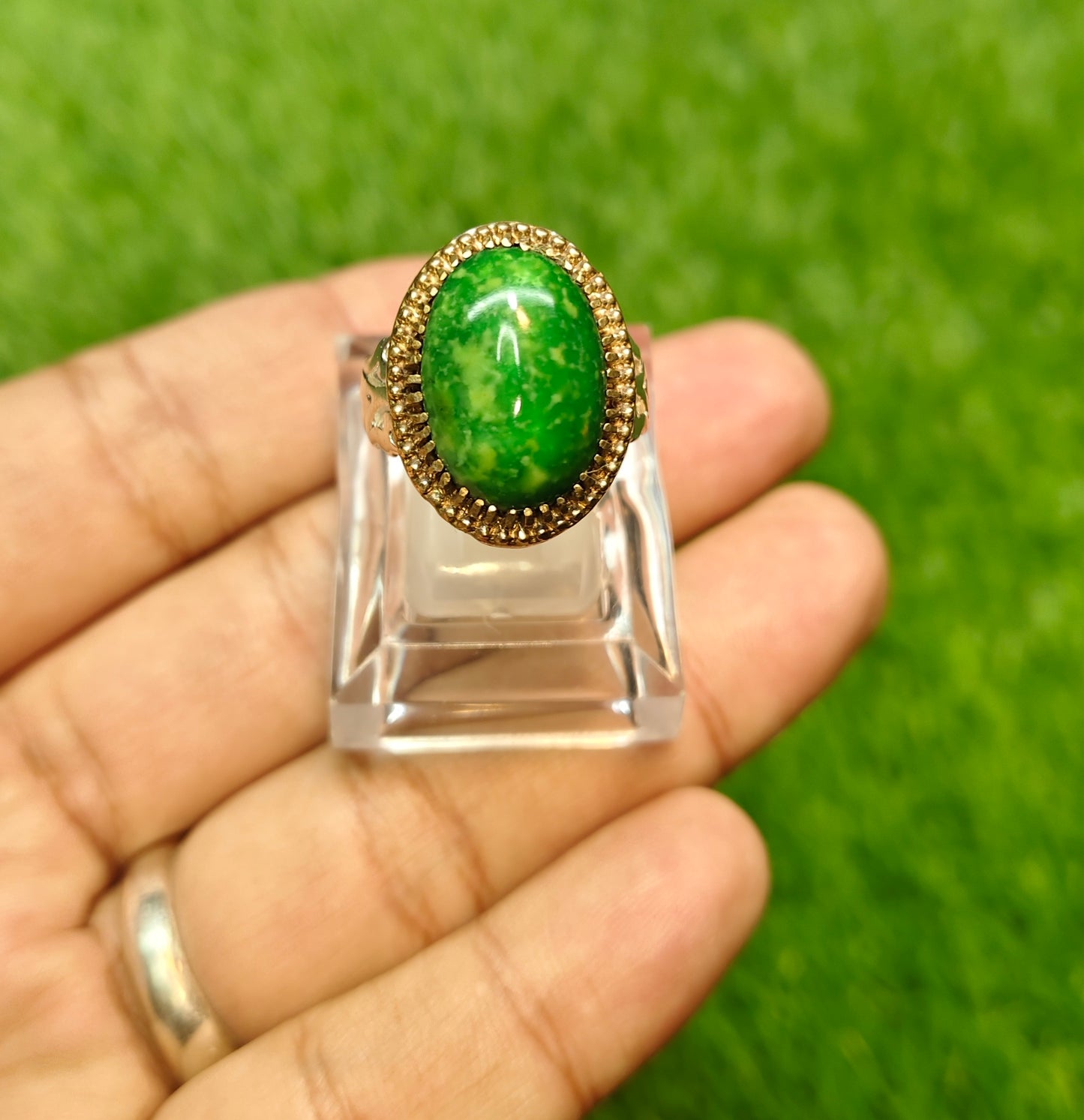 Premium Quality Hussani Feroza Ring