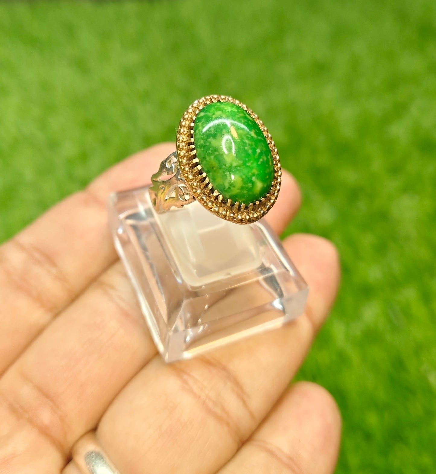 Premium Quality Hussani Feroza Ring