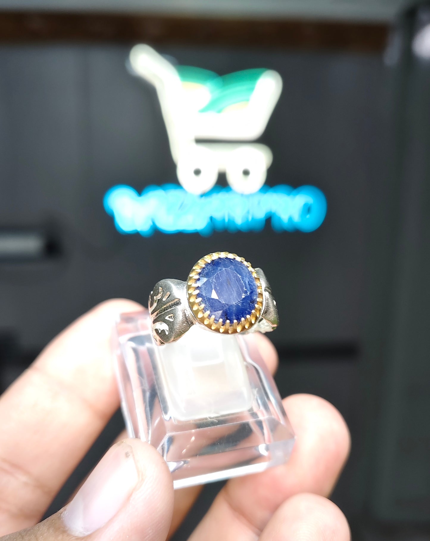 Blue Sapphire Ring