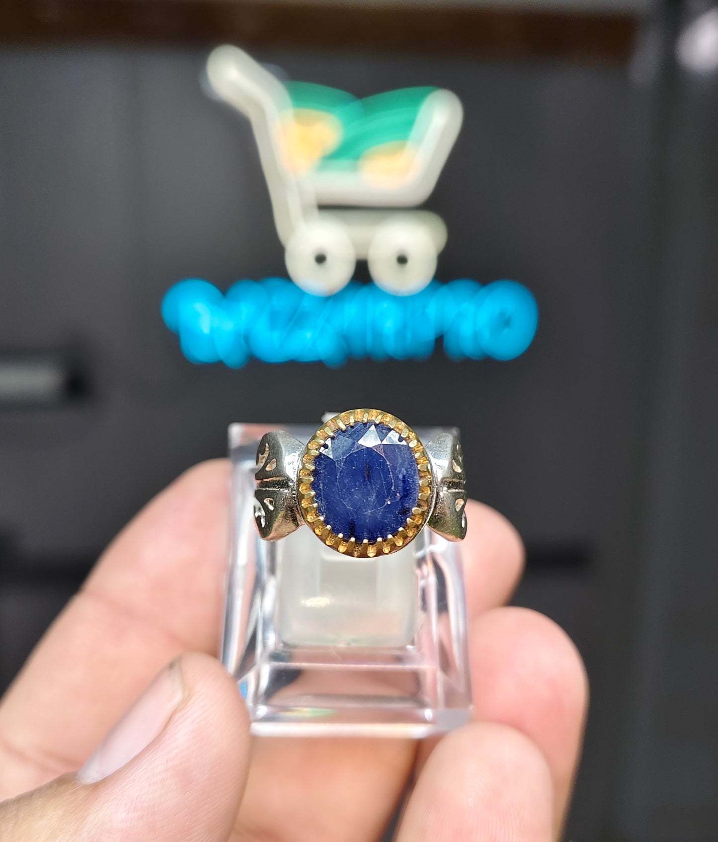 Blue Sapphire Ring