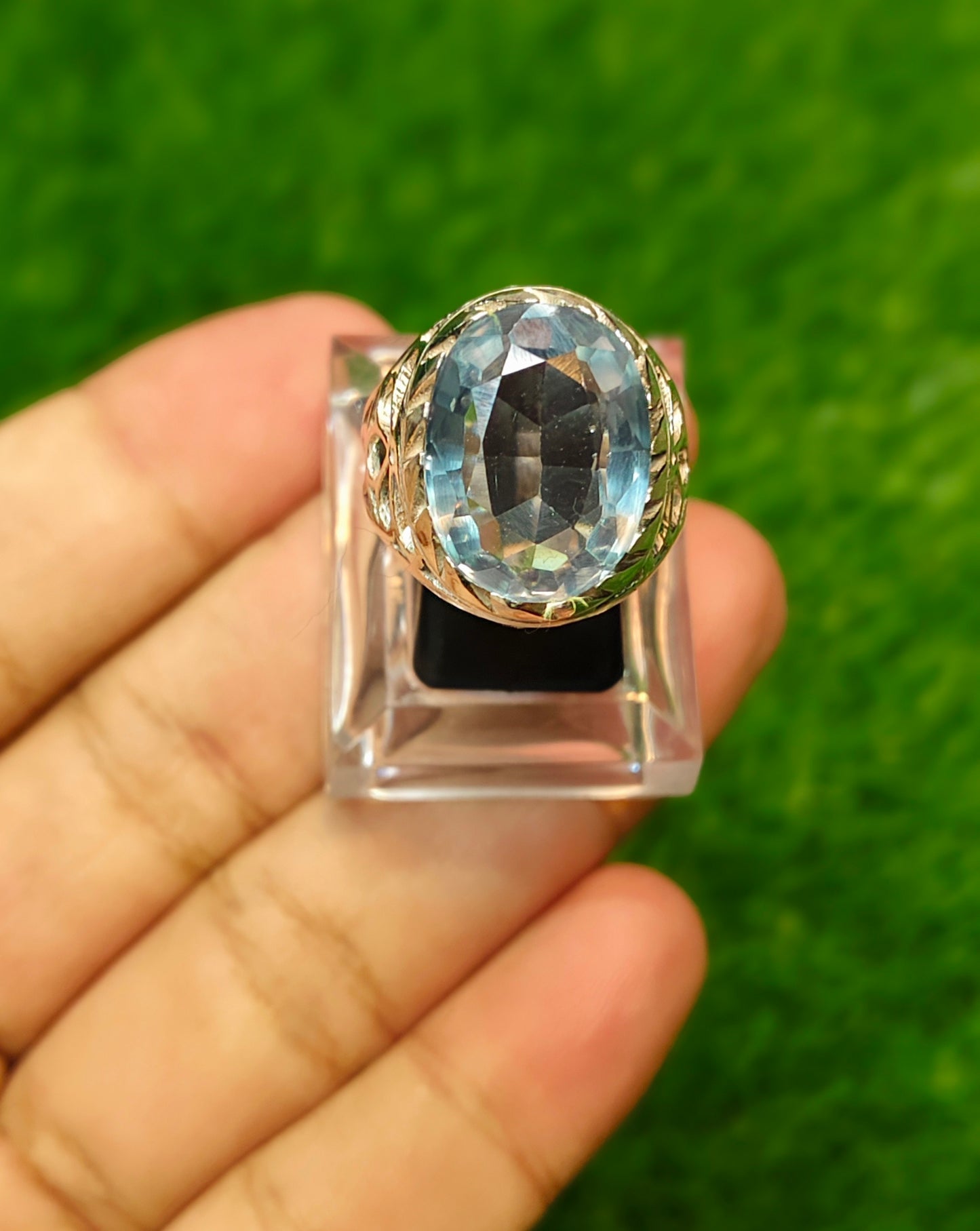 Blue Topaz Ring