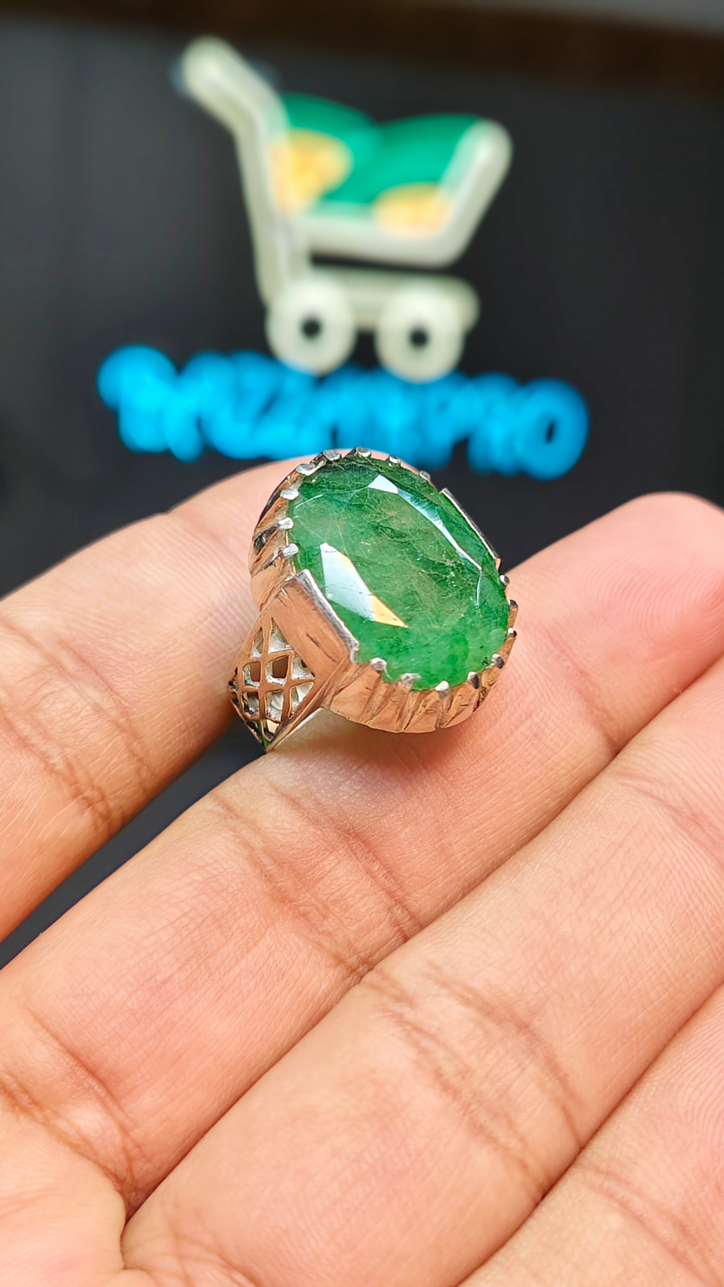 Zambian Zamurd Ring