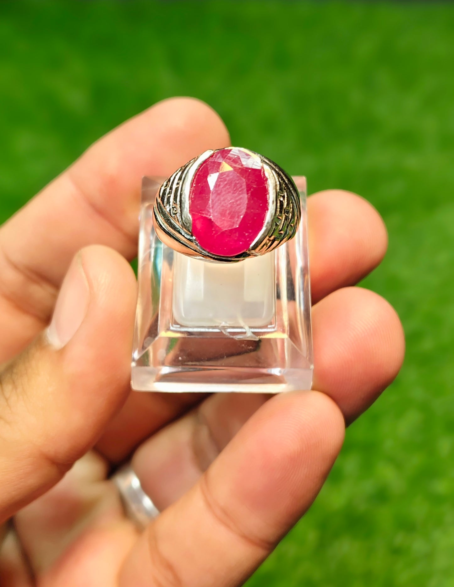 African Ruby Ring