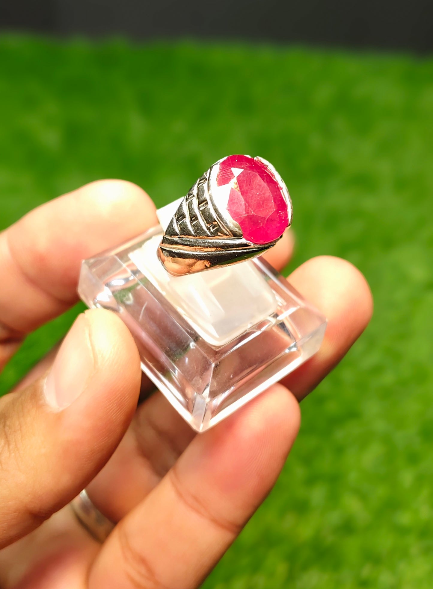 African Ruby Ring