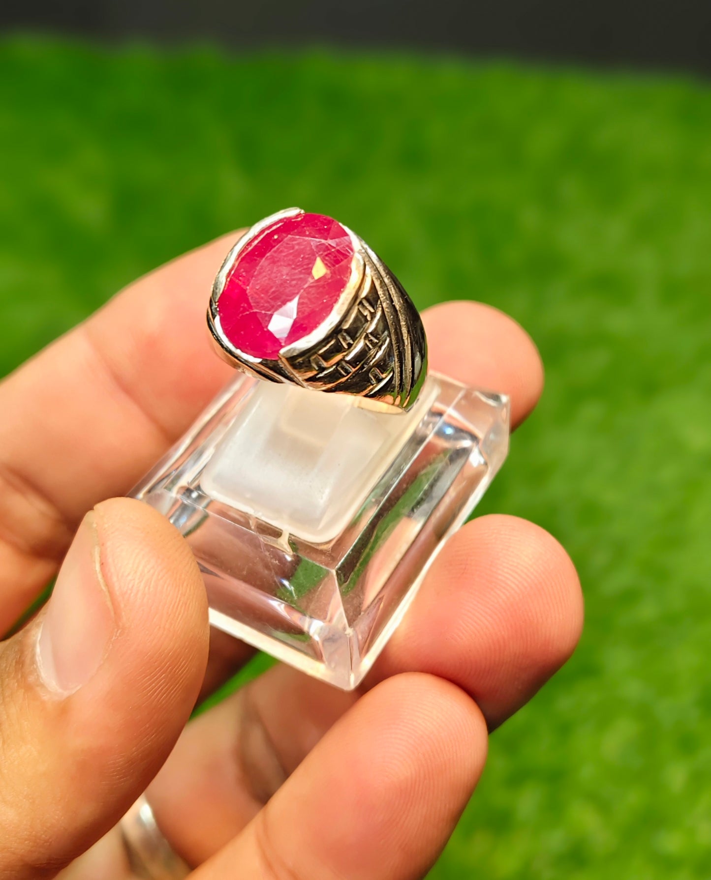 African Ruby Ring