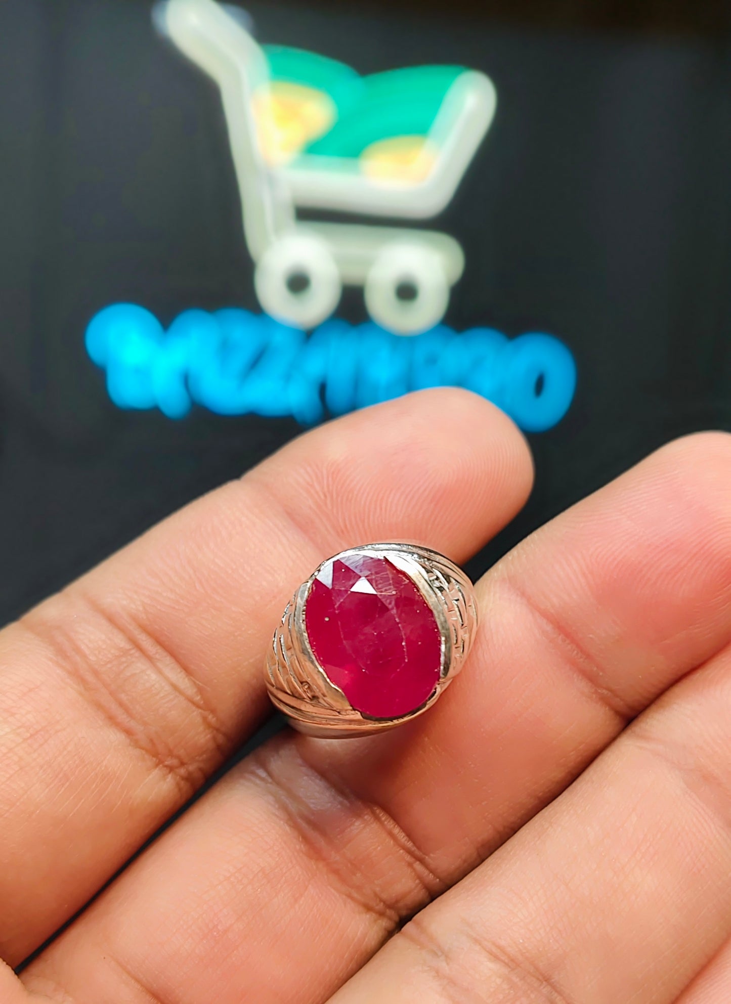 African Ruby Ring