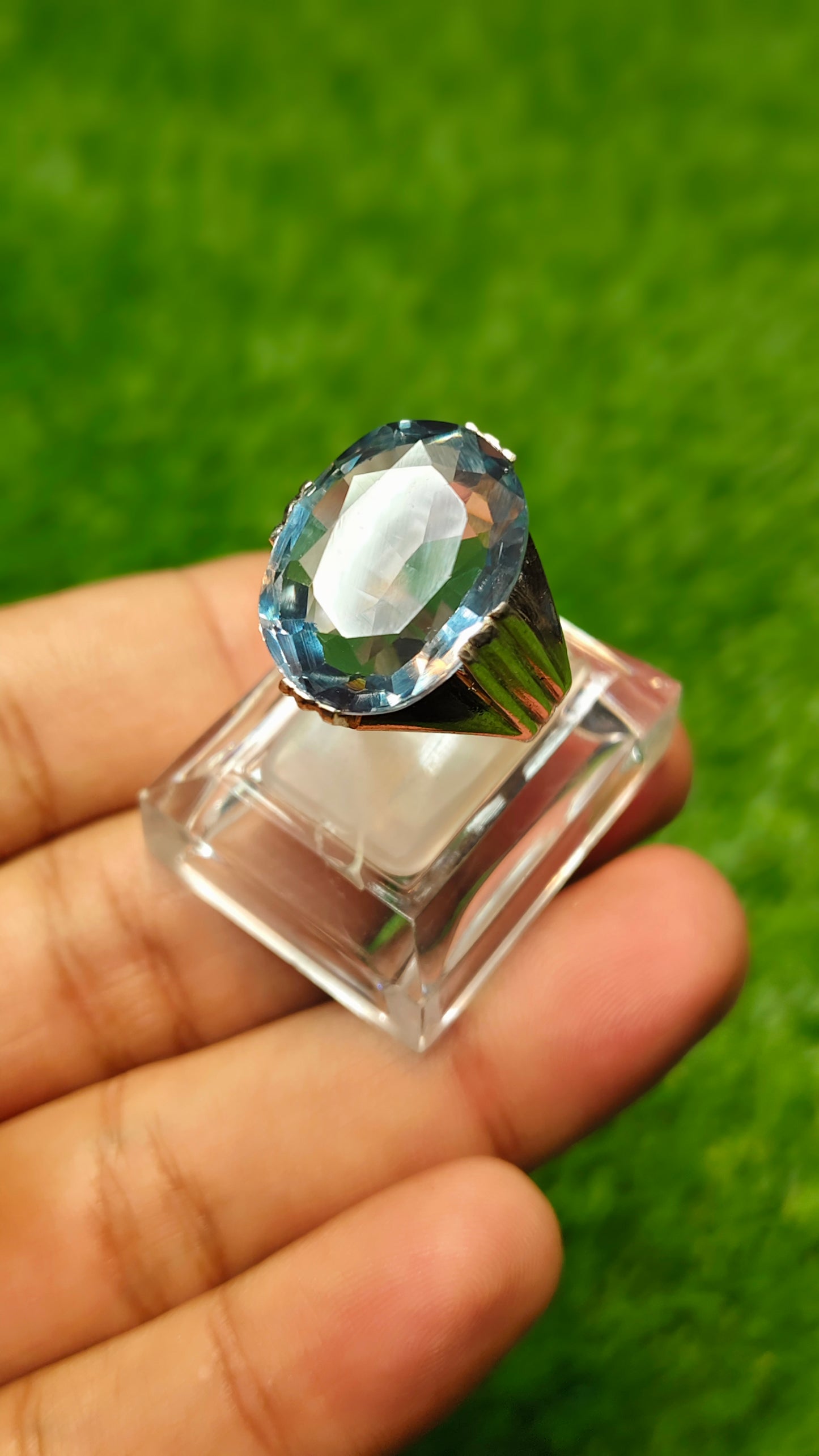 Blue Topaz Ring