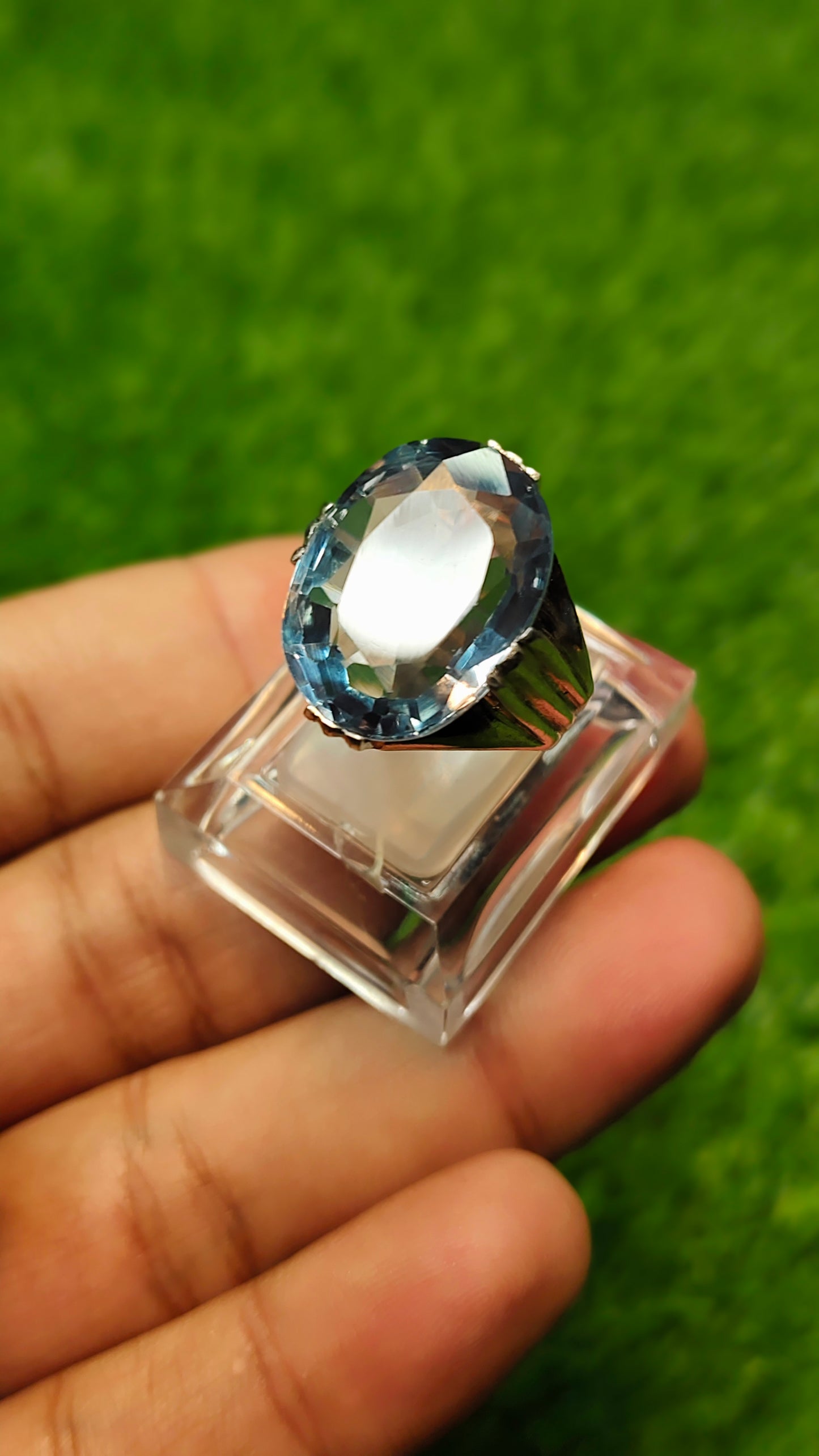 Blue Topaz Ring